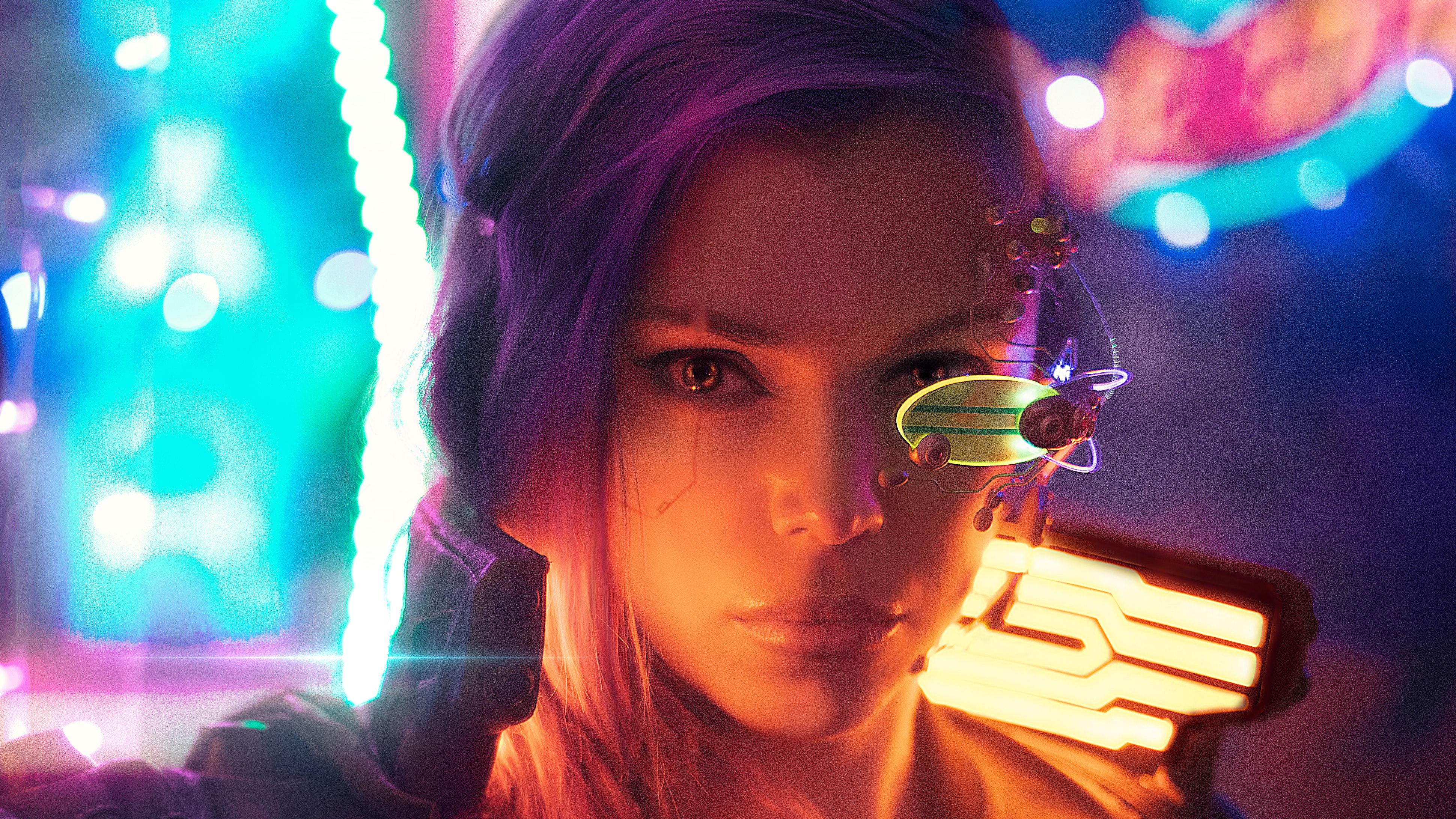 Cyberpunk 2077 Girl Cool Wallpapers