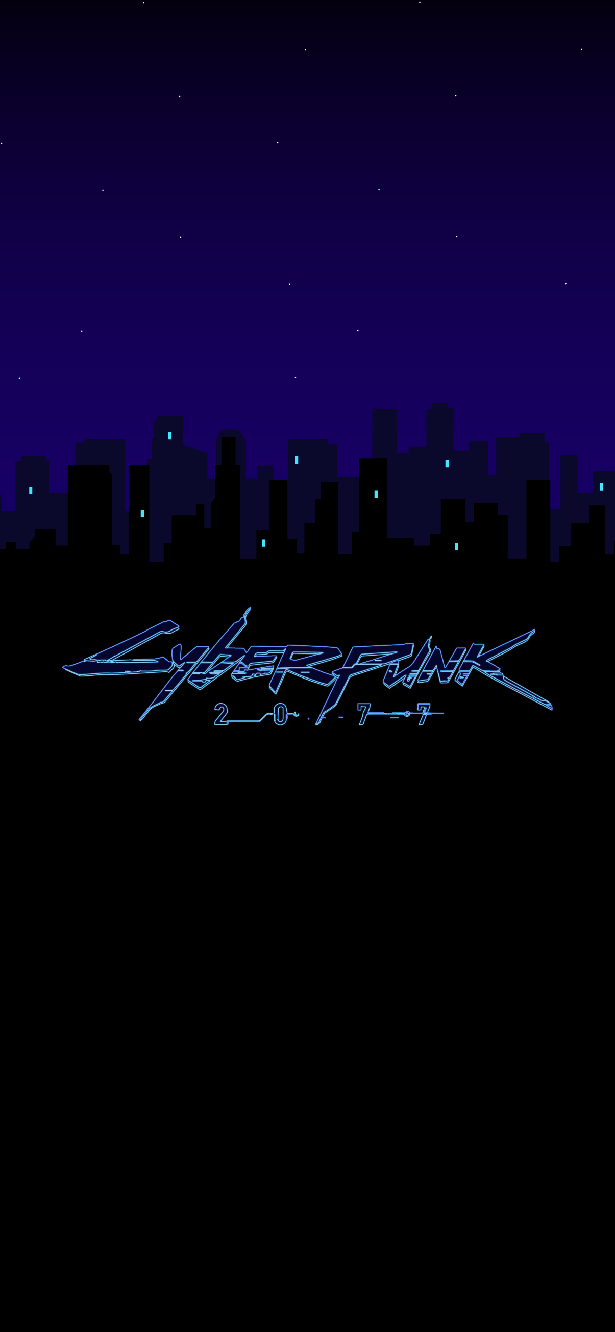 Cyberpunk 2077 Minimalist Wallpapers