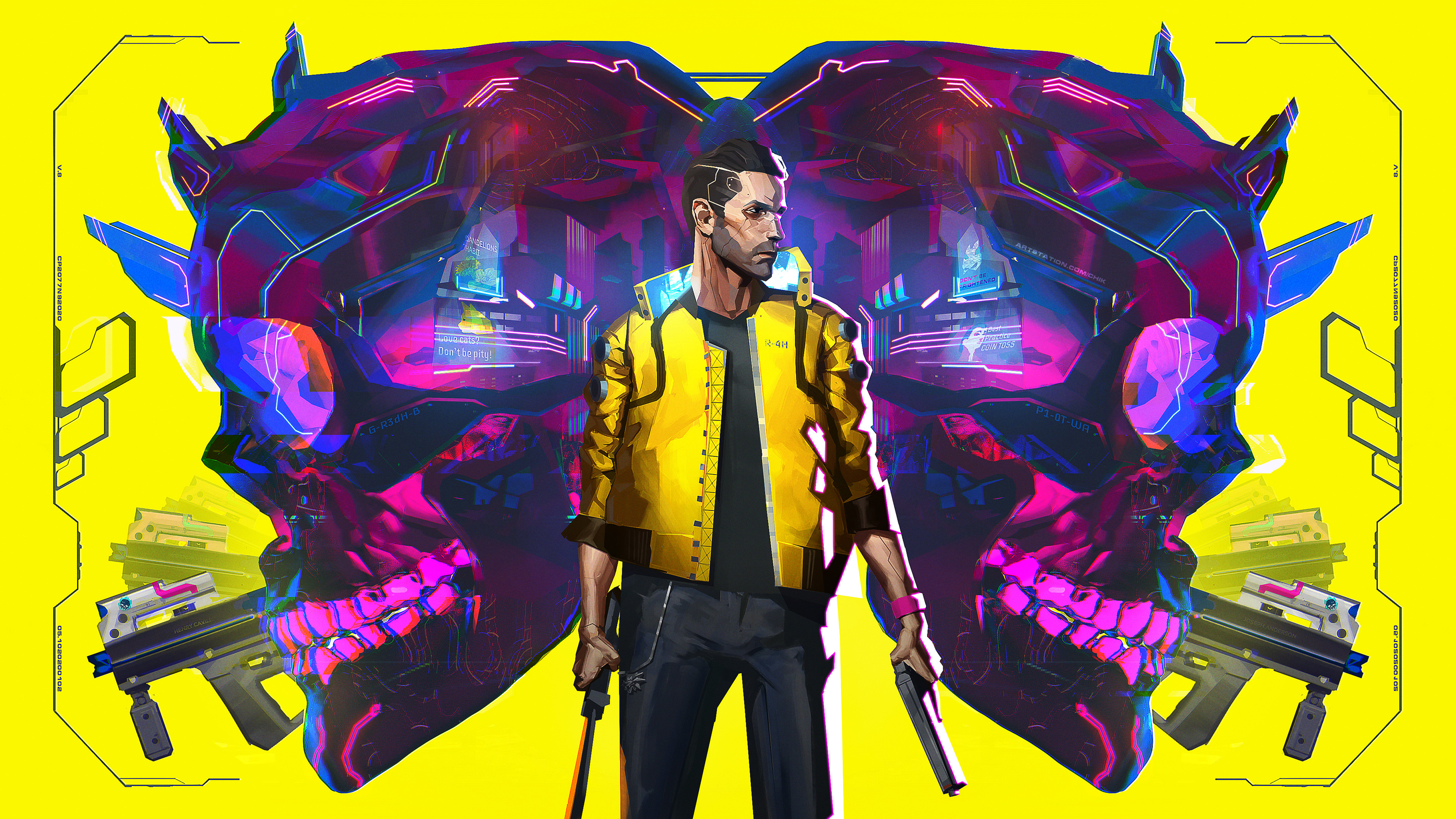 Cyberpunk 2077 V Art Wallpapers