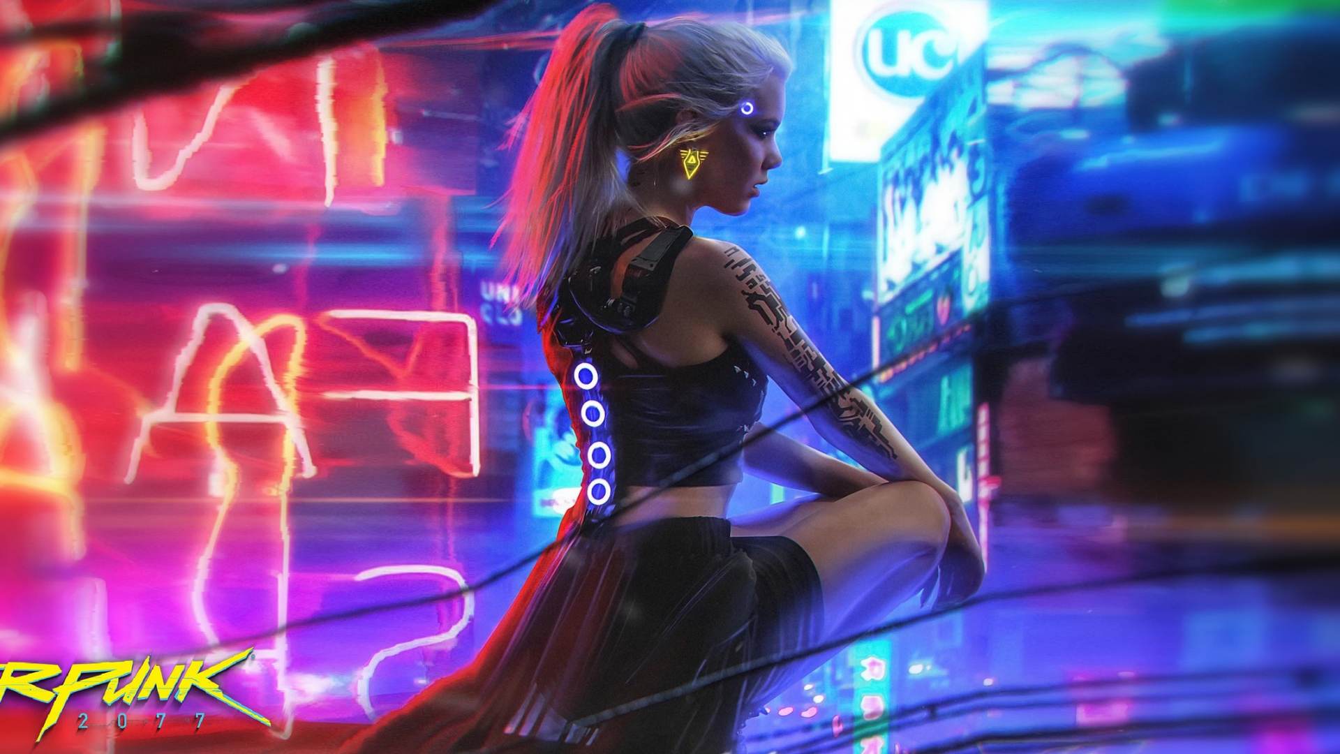 Cyberpunk 2077 V Art Wallpapers