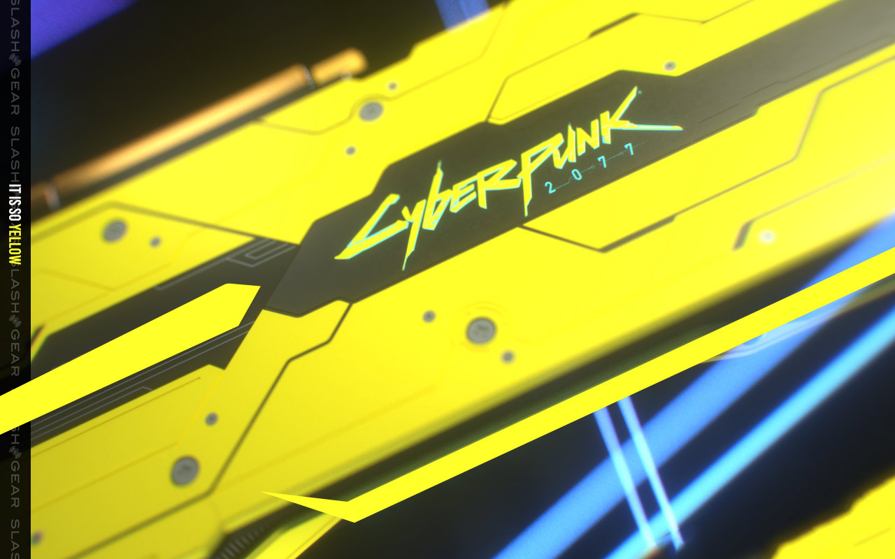 Cyberpunk 2077 Yellow Background