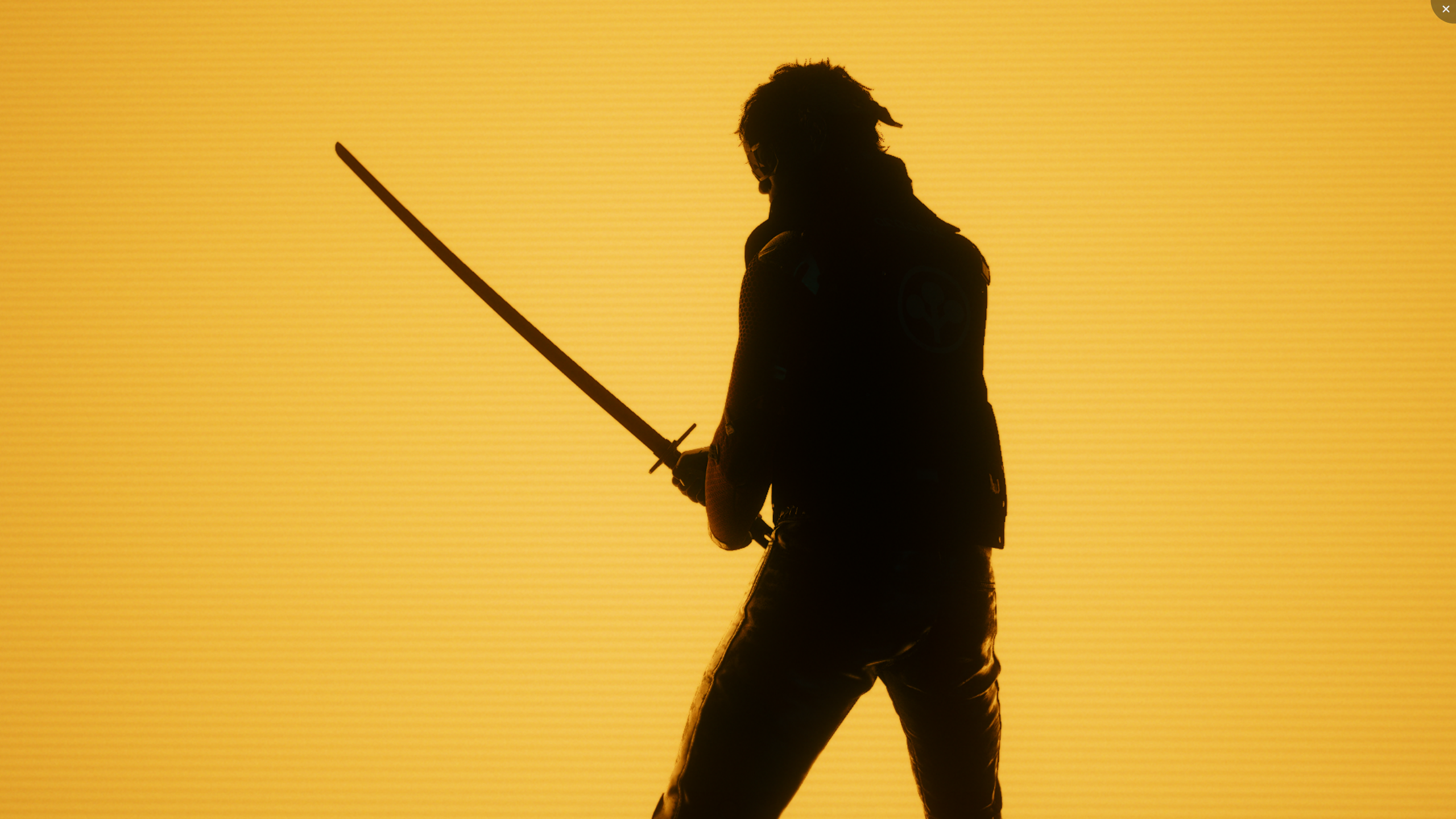 Cyberpunk 2077 Yellow Background