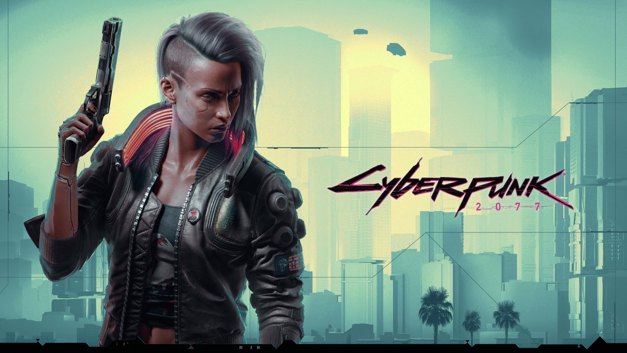 Cyberpunk 2077 Yellow Background