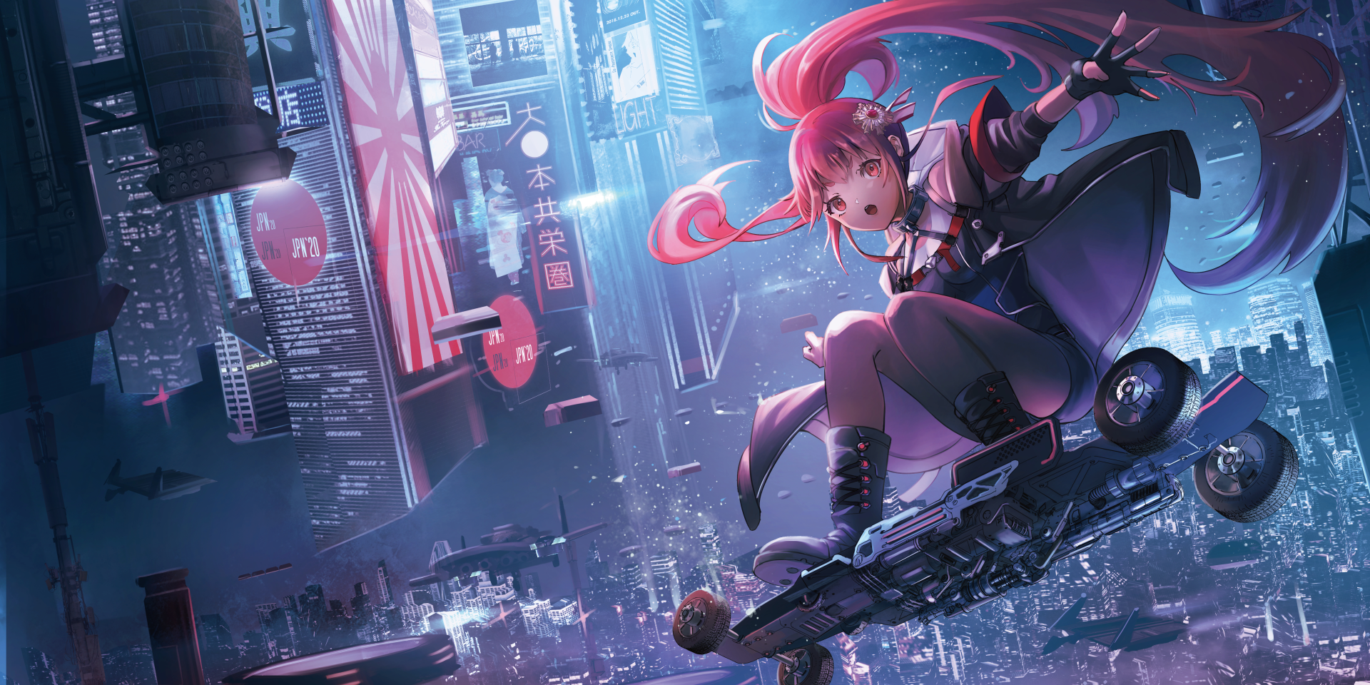 cyberpunk anime 4k wallpapers Wallpapers