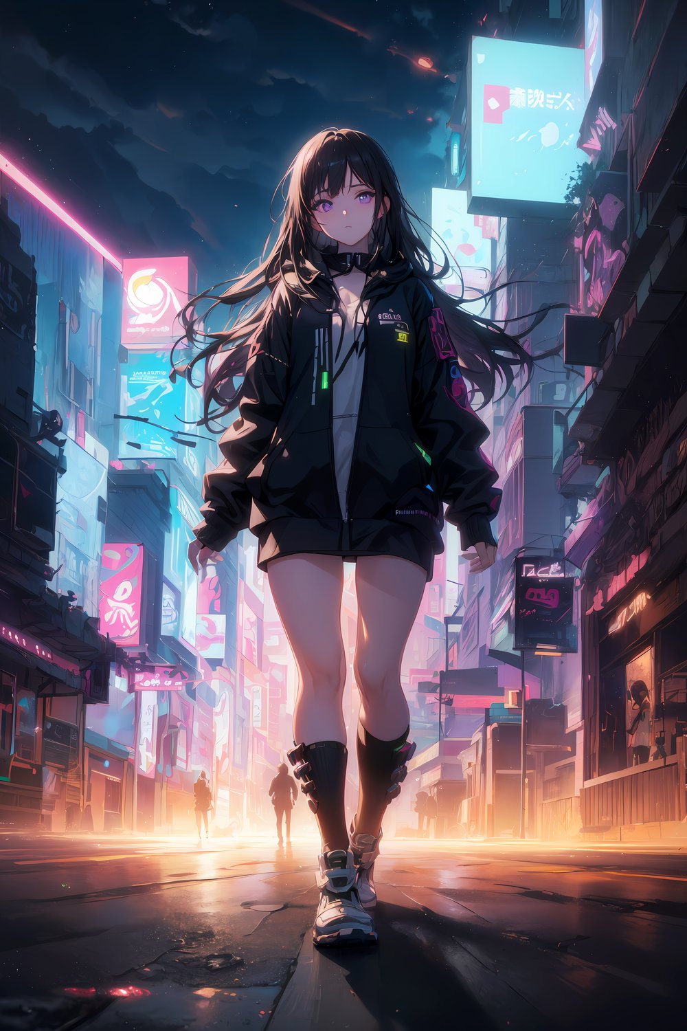 cyberpunk anime 4k wallpapers Wallpapers