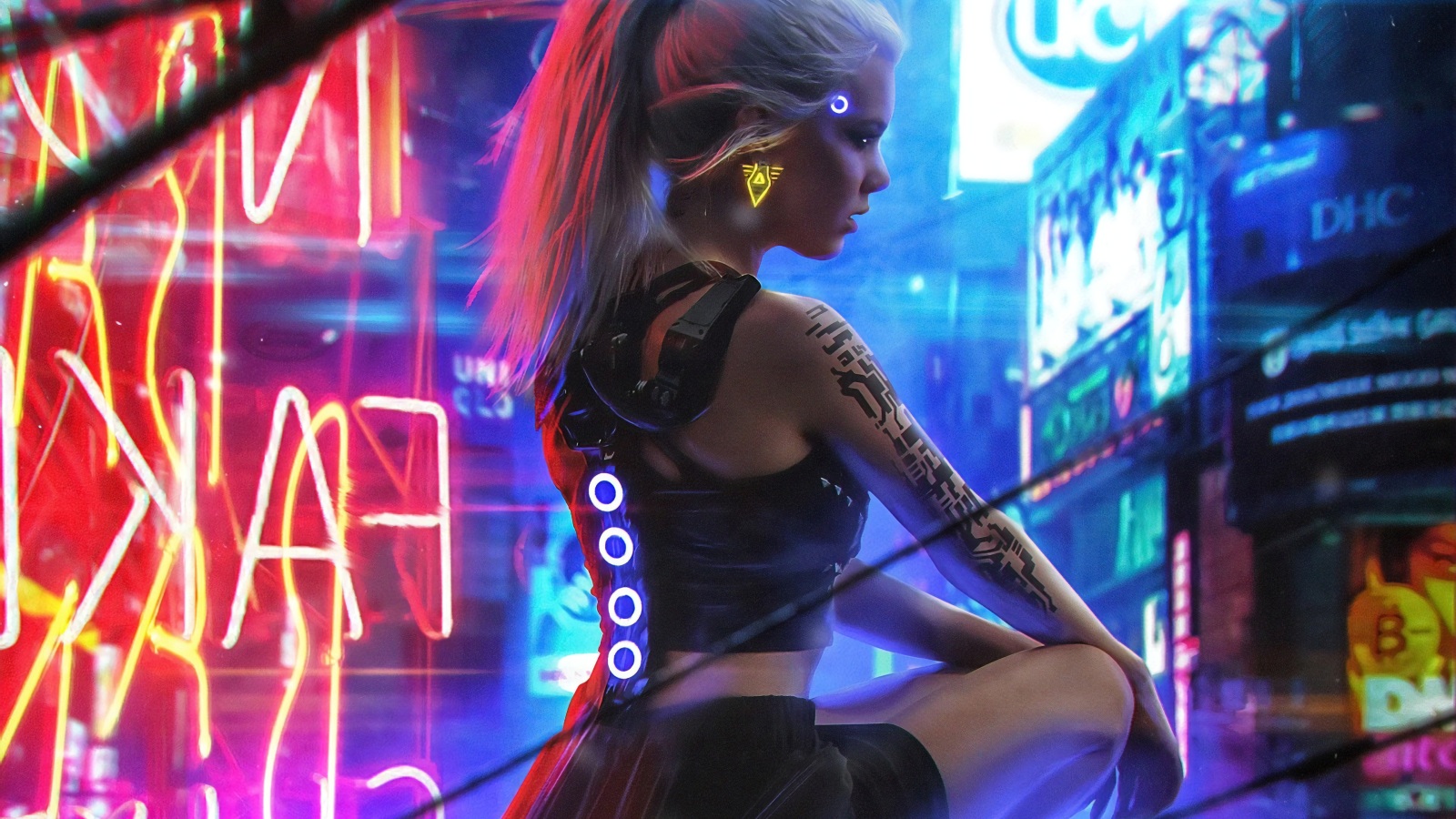 cyberpunk anime 4k wallpapers Wallpapers