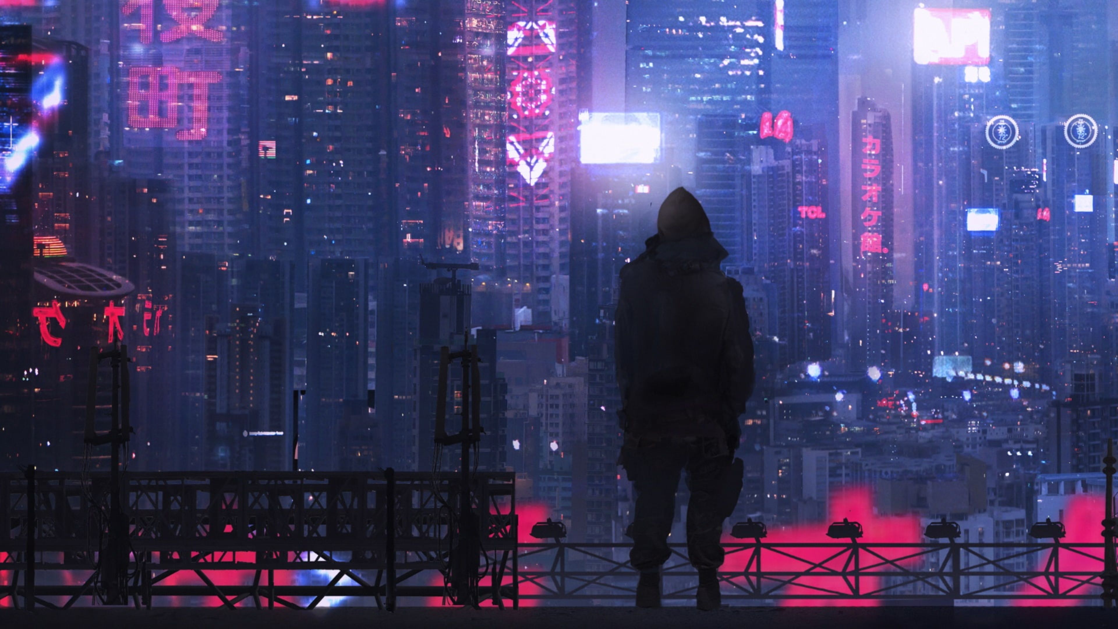 cyberpunk city Wallpapers