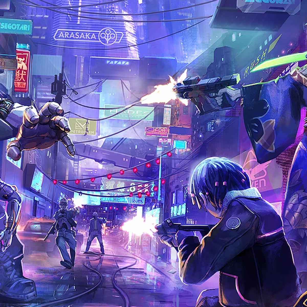 Cyberpunk Fight Night Wallpapers