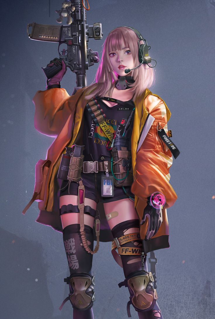 Cyberpunk Girl Beast Wallpapers