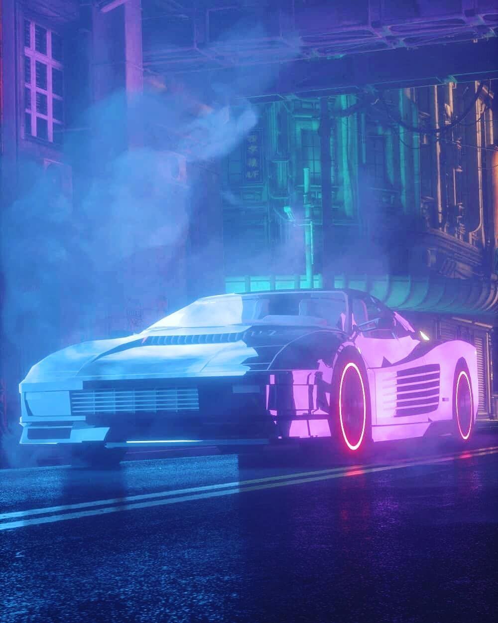 Cyberpunk Girl Futuristic Vehicle Wallpapers