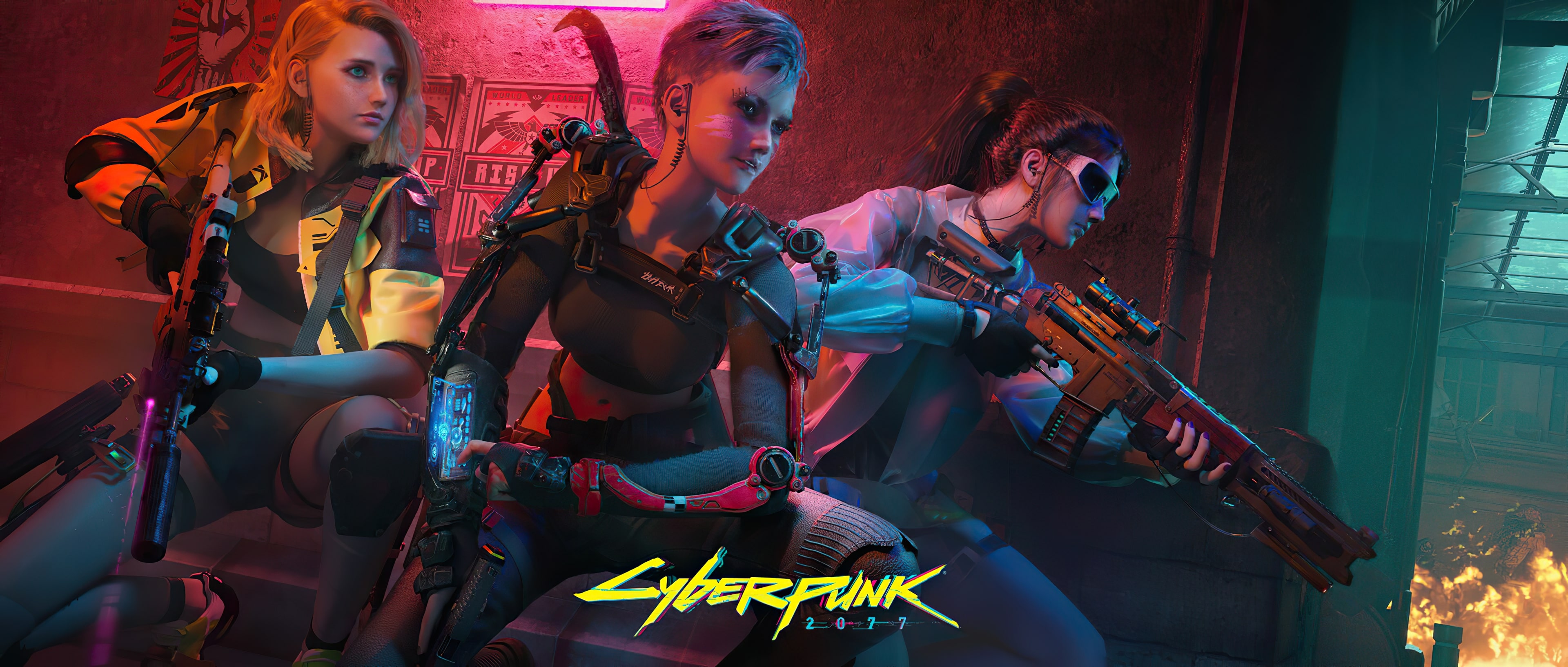 Cyberpunk Girl With Weapon Wallpapers