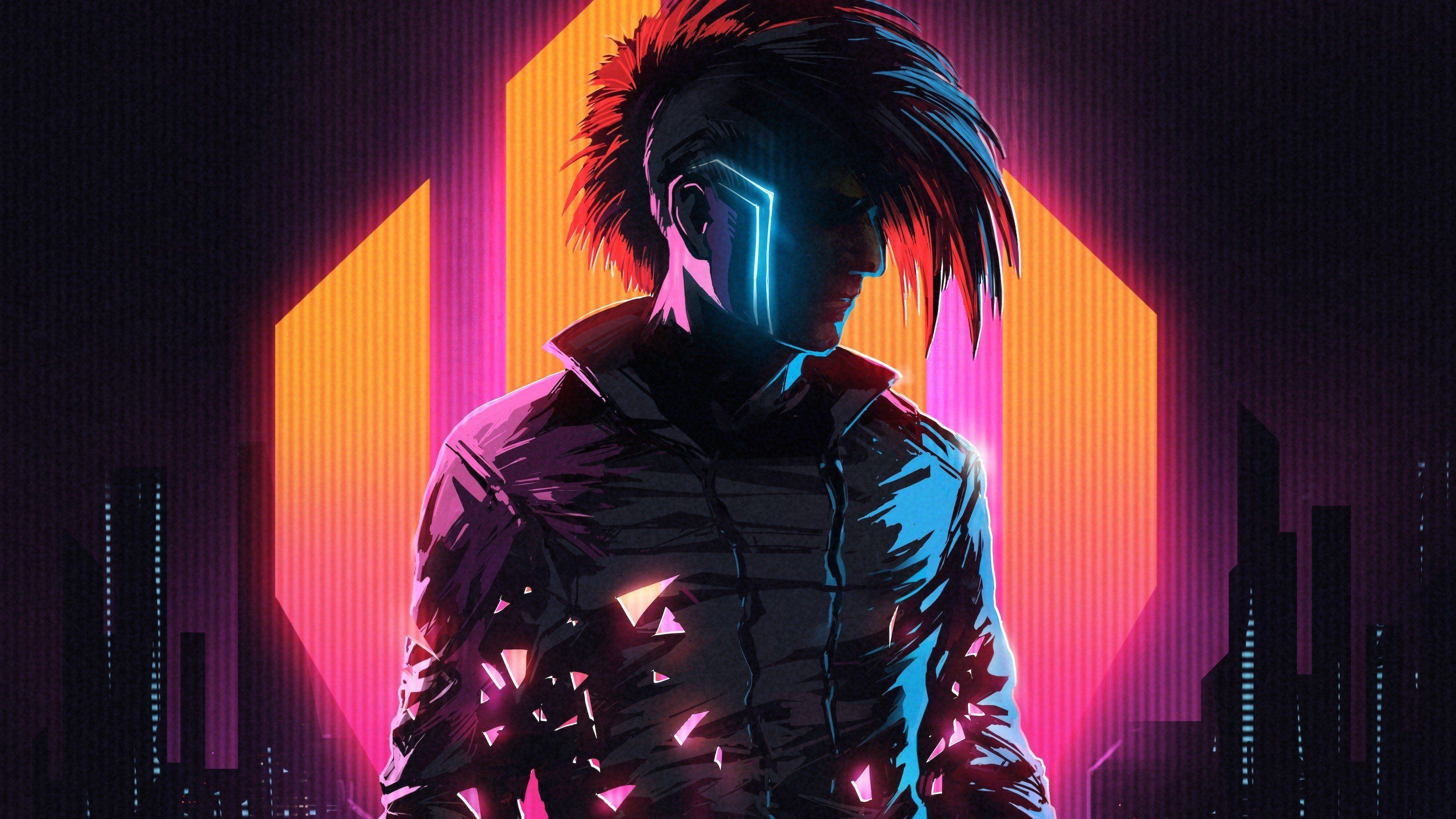 Cyberpunk Man Cybernetic Wallpapers