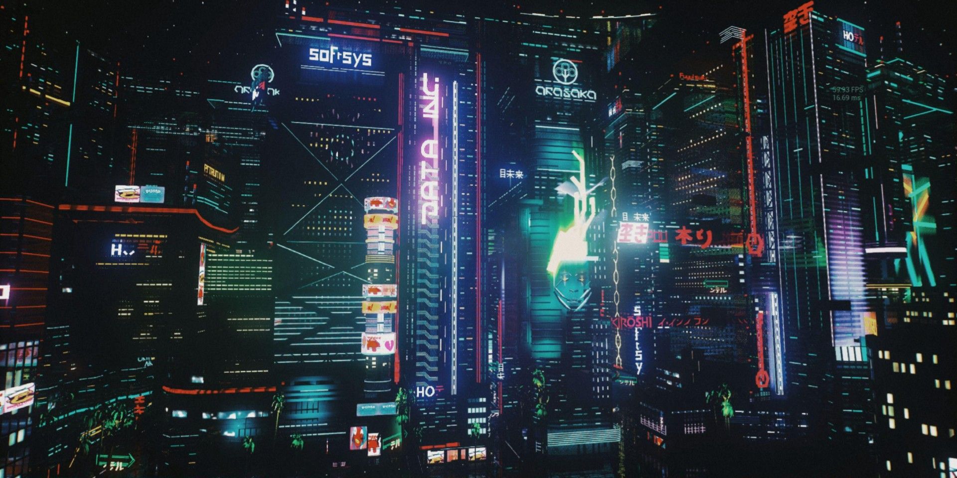 cyberpunk night city Wallpapers