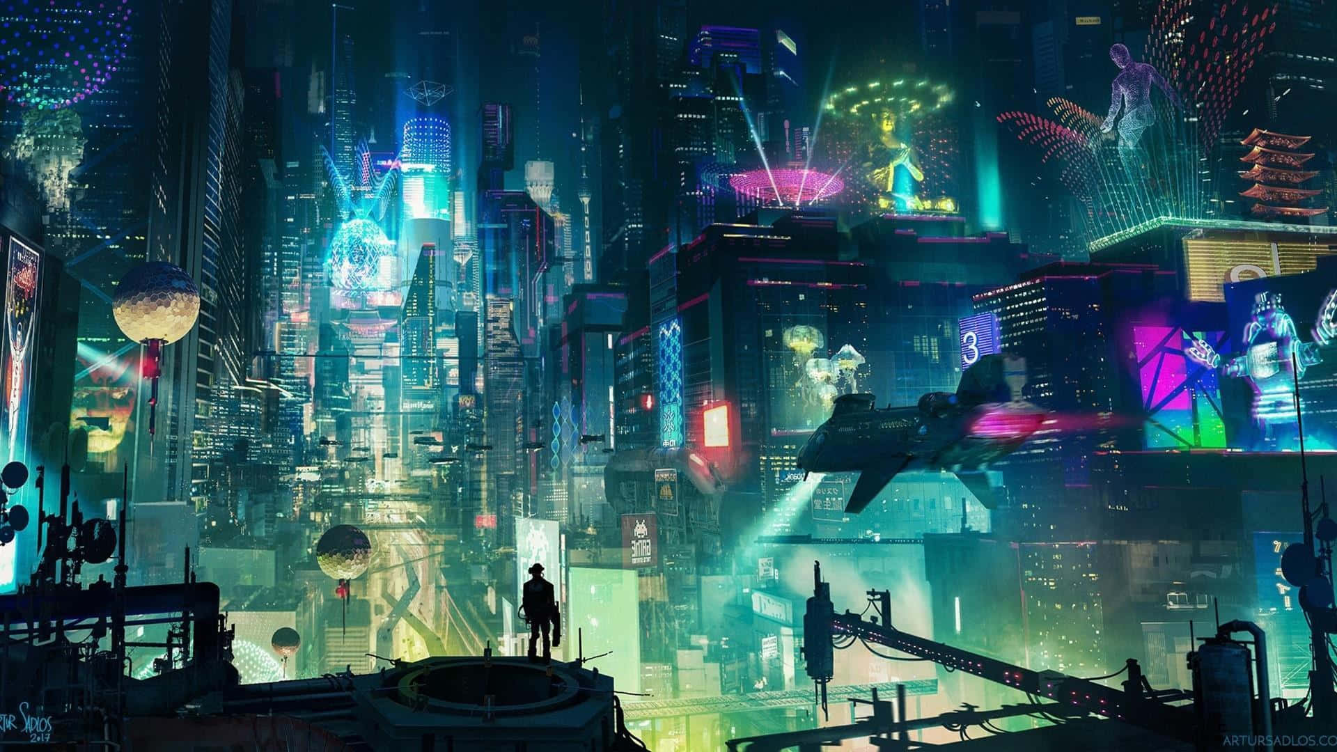 cyberpunk night city Wallpapers