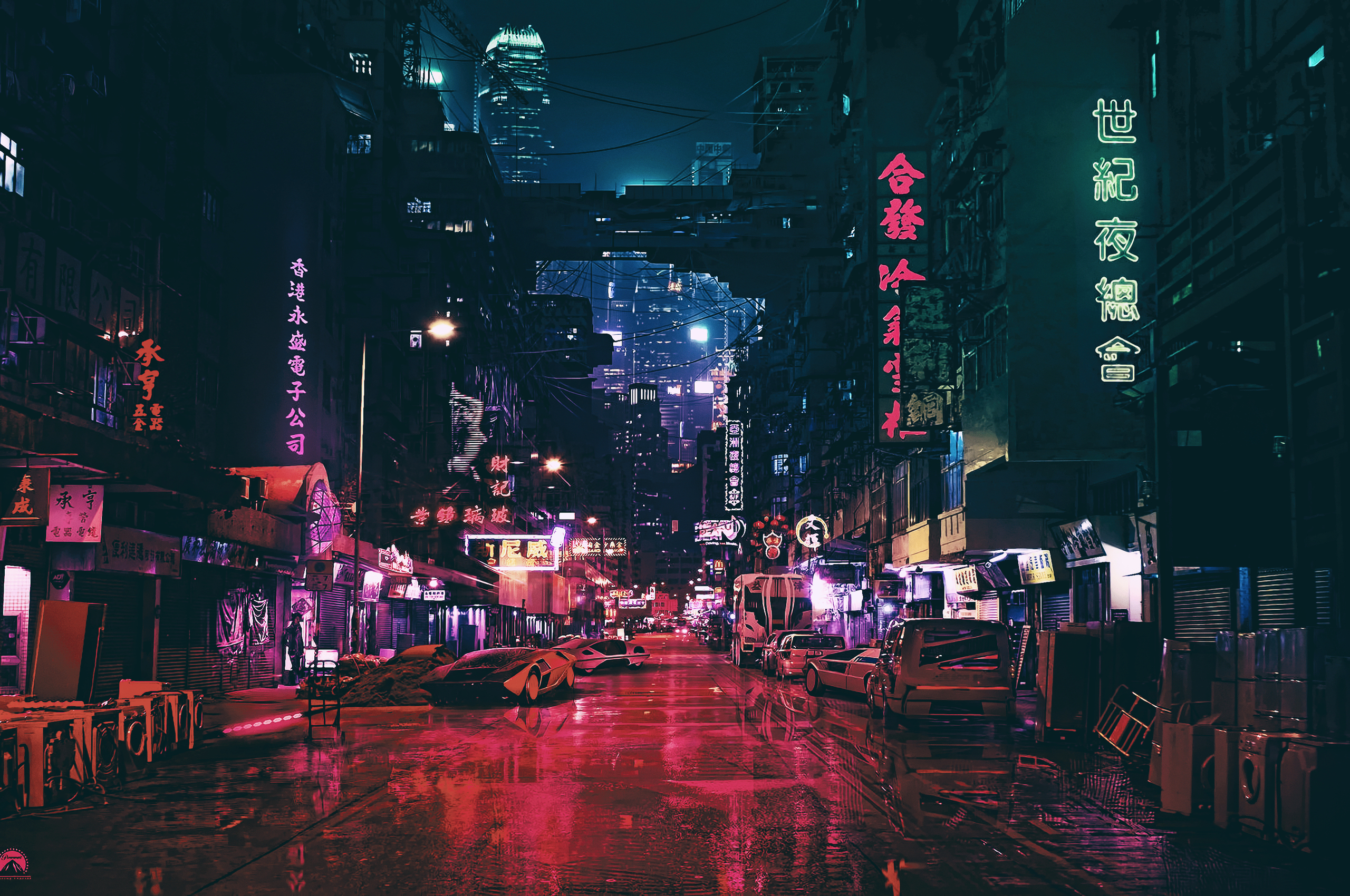 cyberpunk pixel art Wallpapers