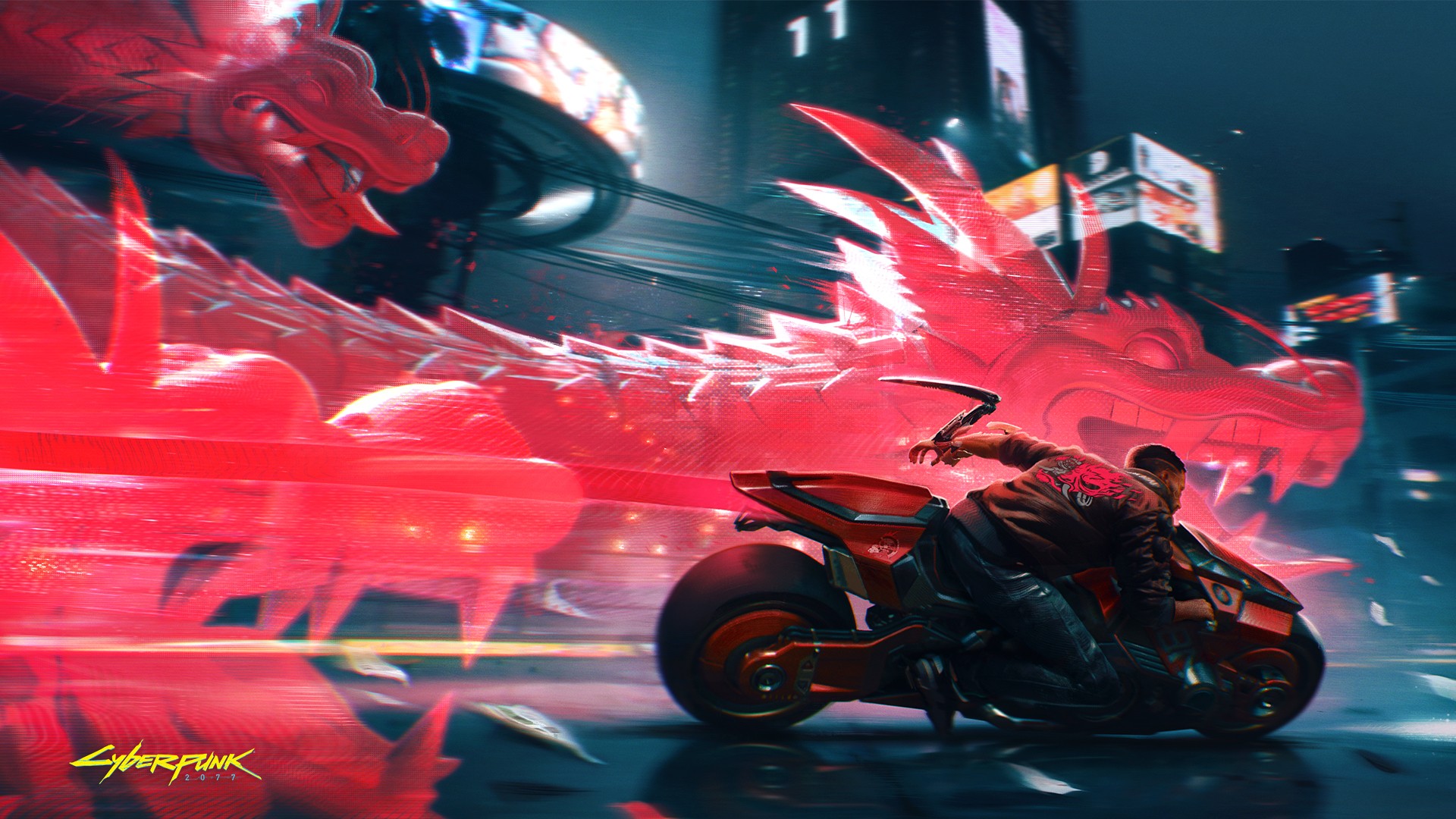 cyberpunk red Wallpapers