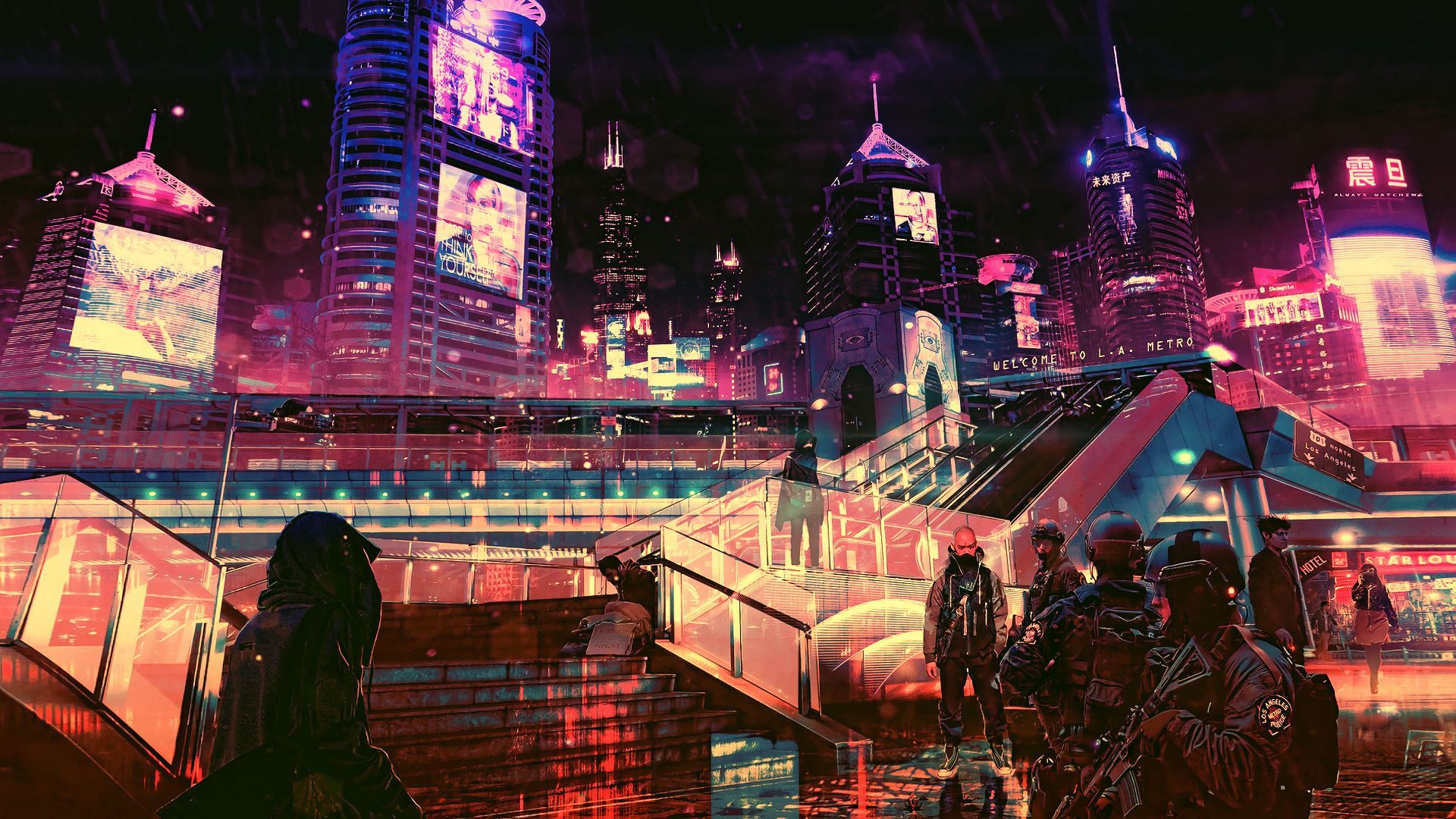 Cyberpunk Sci Fi Wallpapers