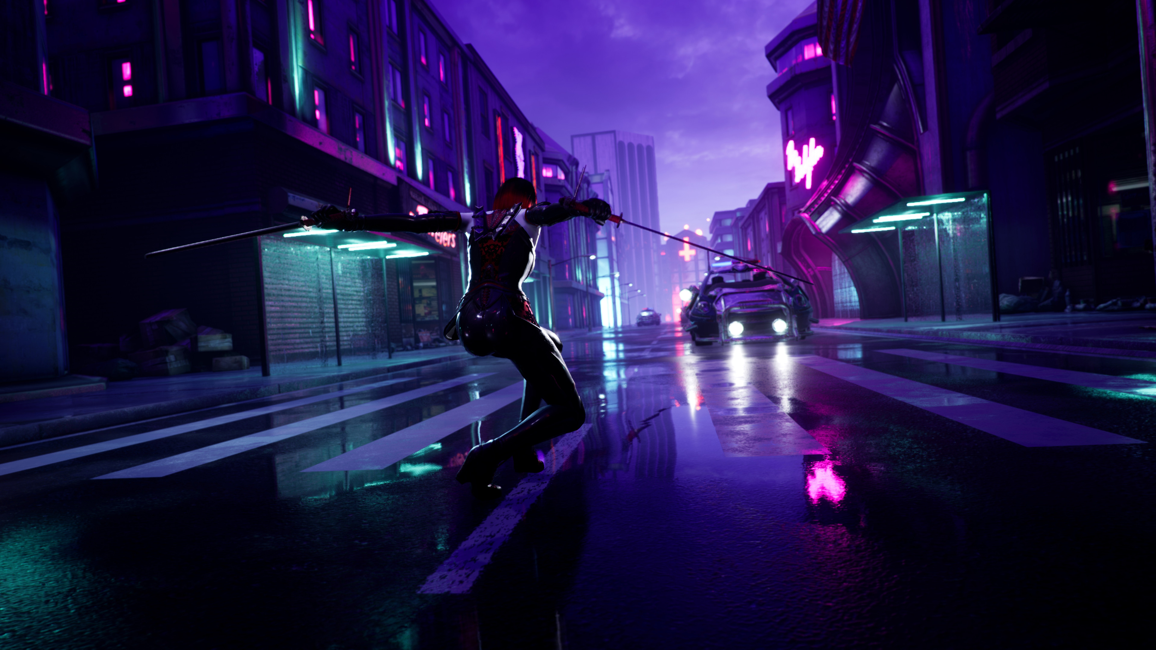 cyberpunk street Wallpapers