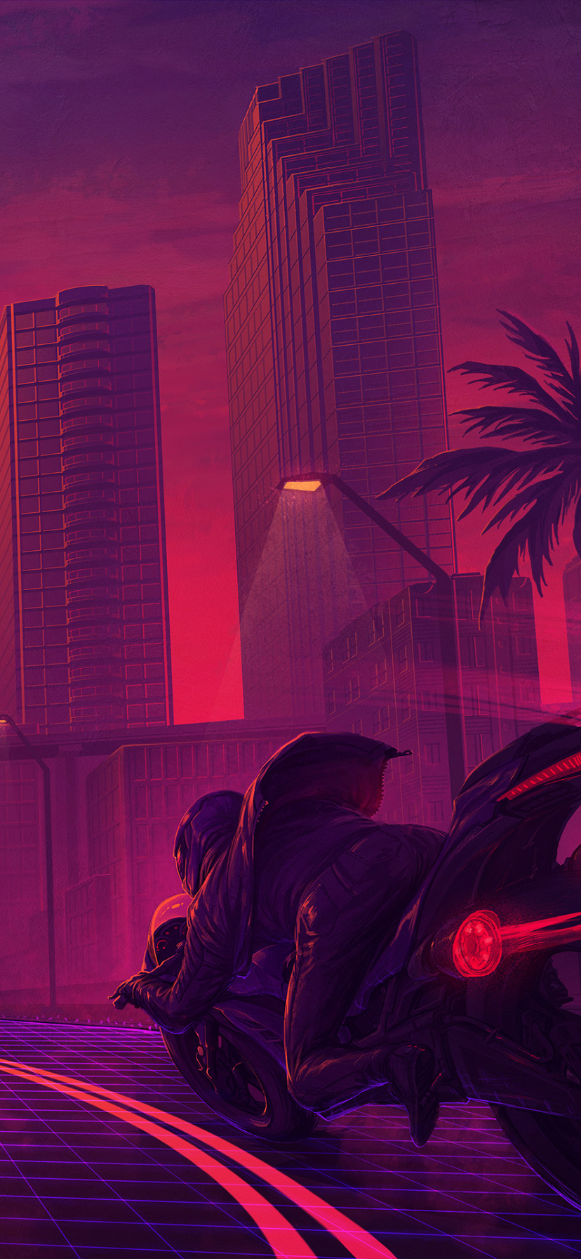 cyberpunk synthwave Wallpapers