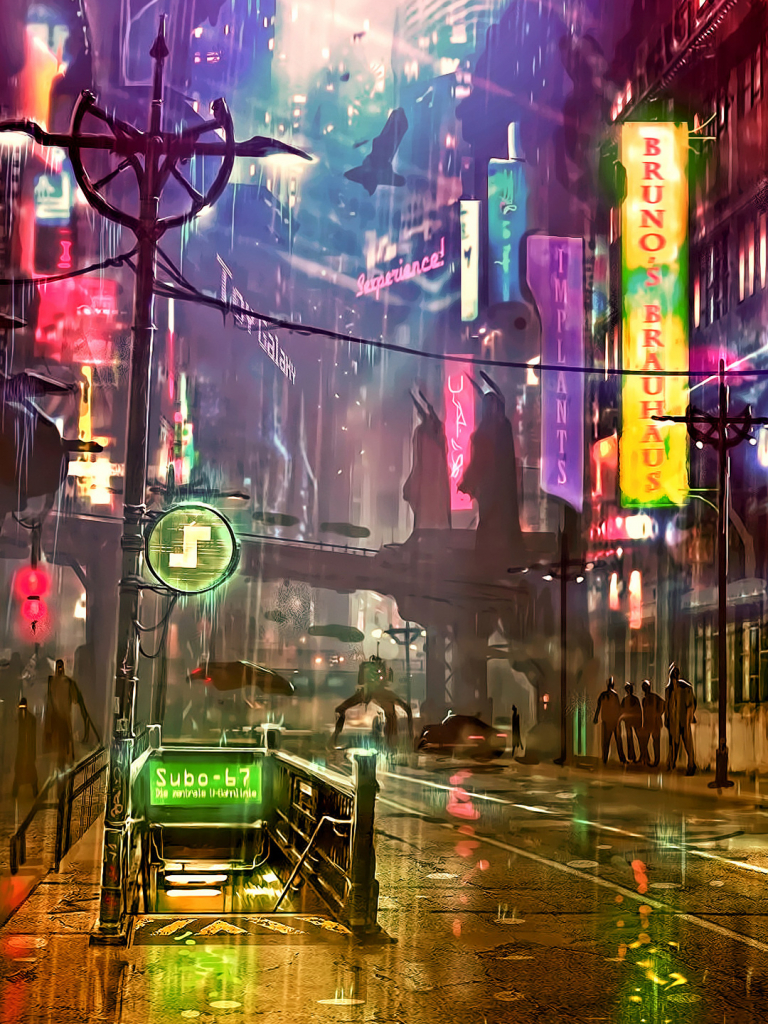 Cyberpunk World Art Wallpapers