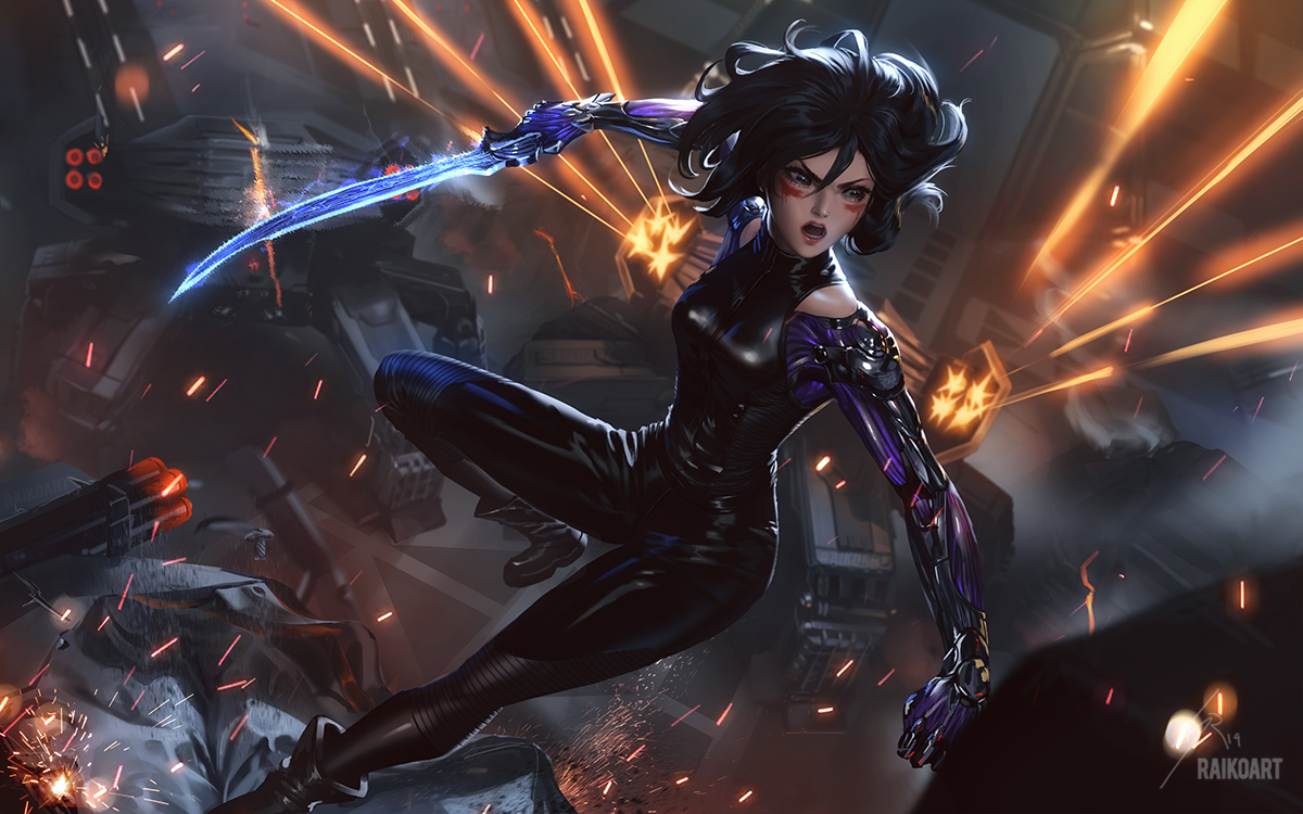 Cyborg Alita Wallpapers