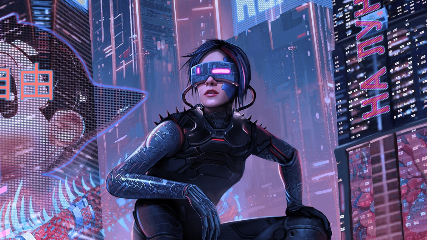 Cyborg Art Cyberpunk
 Wallpapers