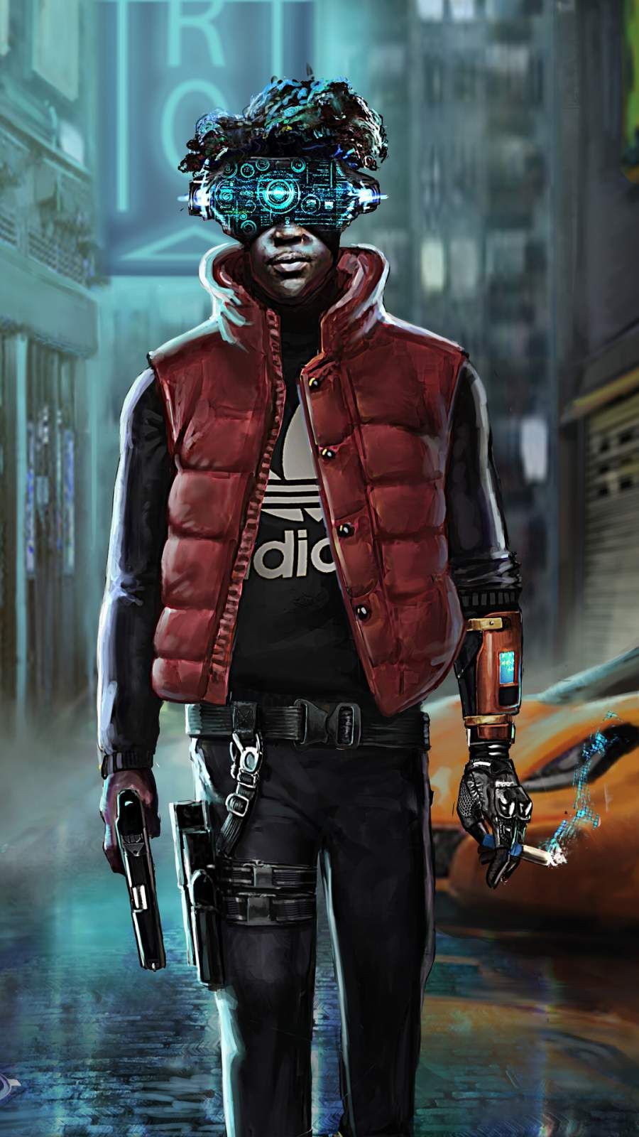 Cyborg Art Cyberpunk
 Wallpapers