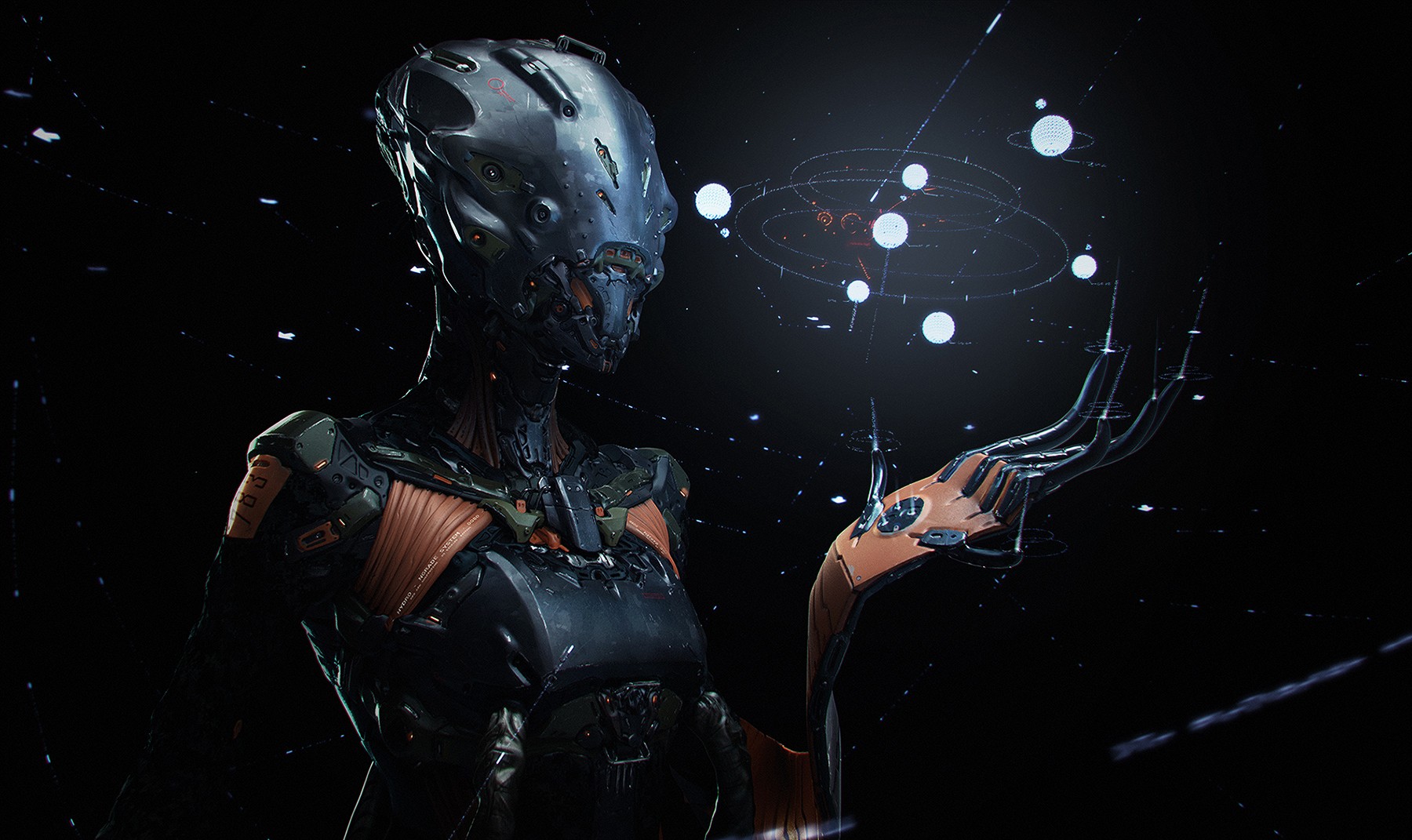 Cyborg Fantasy Art Wallpapers