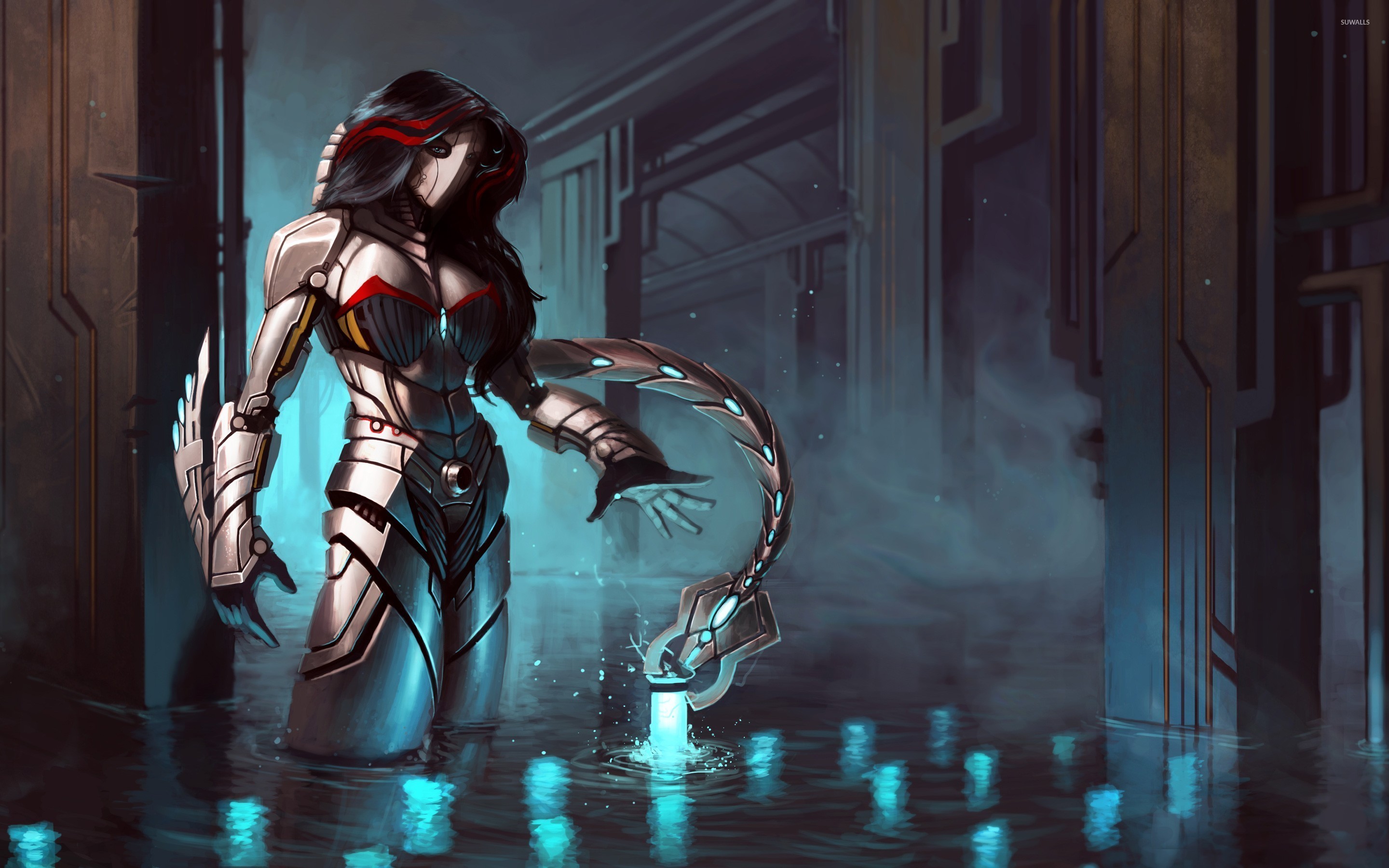 Cyborg Fantasy Art Wallpapers