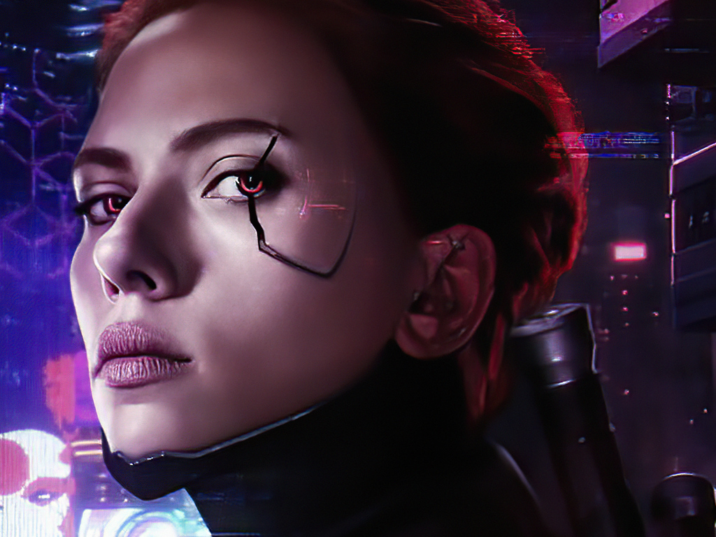 Cyborg Girl Headshot Wallpapers