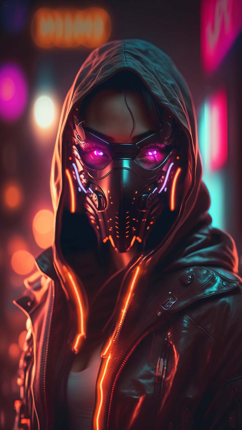 Cyborg In Hoodie Wallpapers