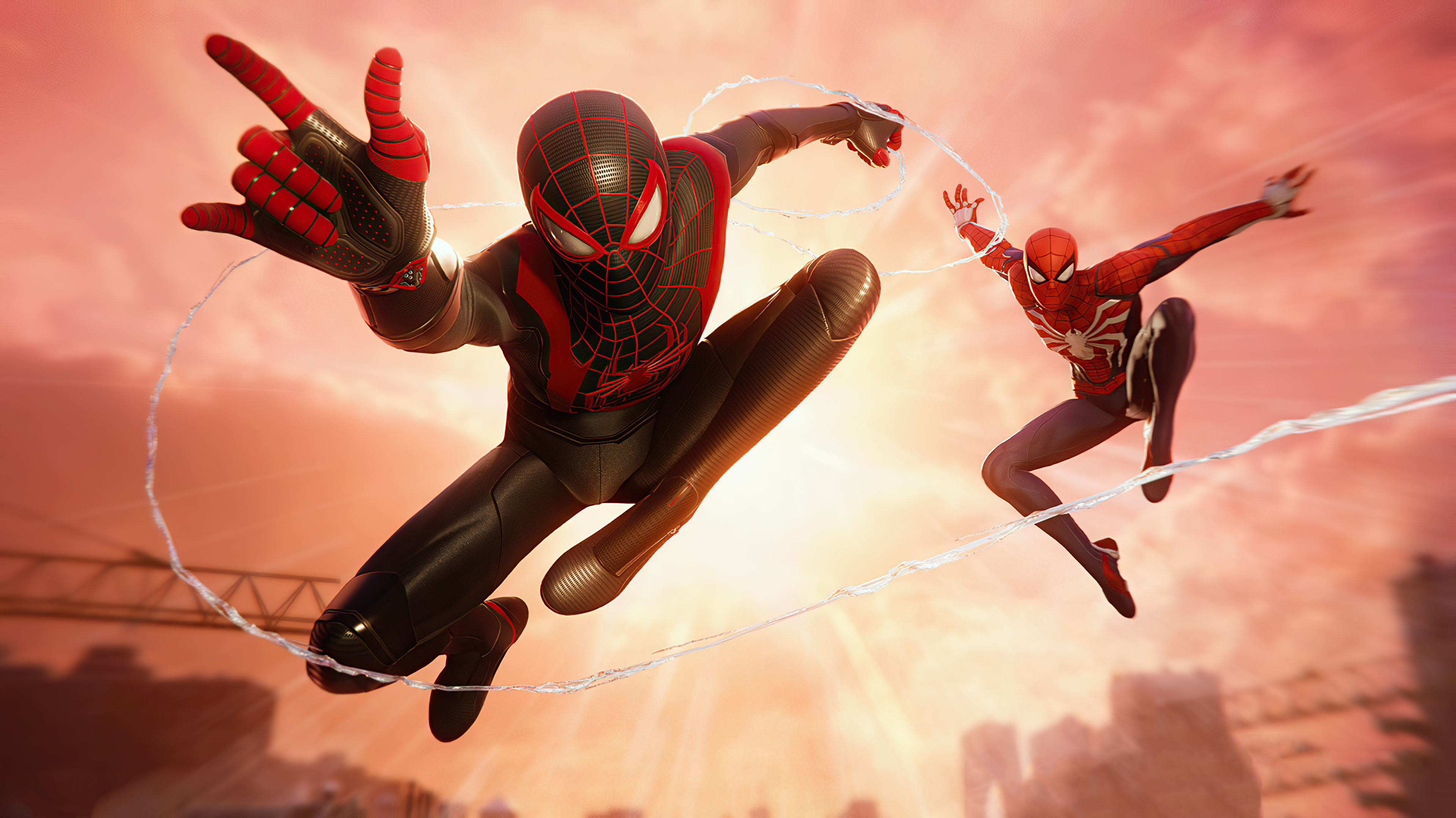 Cyborg Marvel's Spider-Man Miles Morales Wallpapers