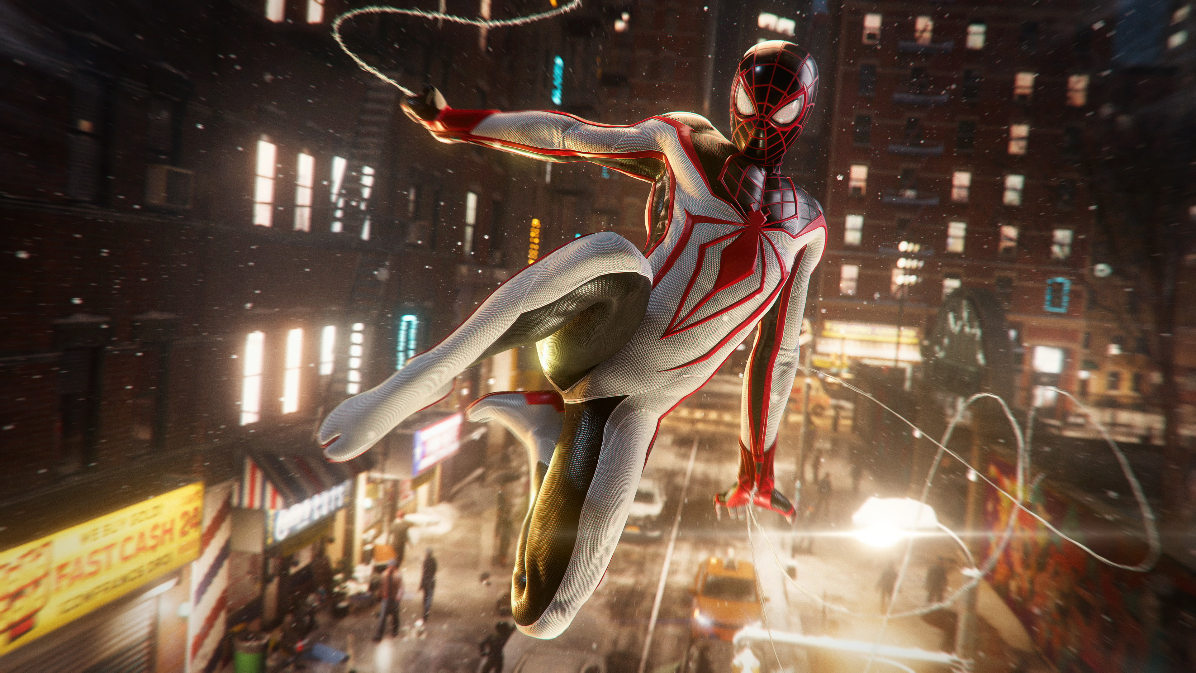 Cyborg Marvel's Spider-Man Miles Morales Wallpapers