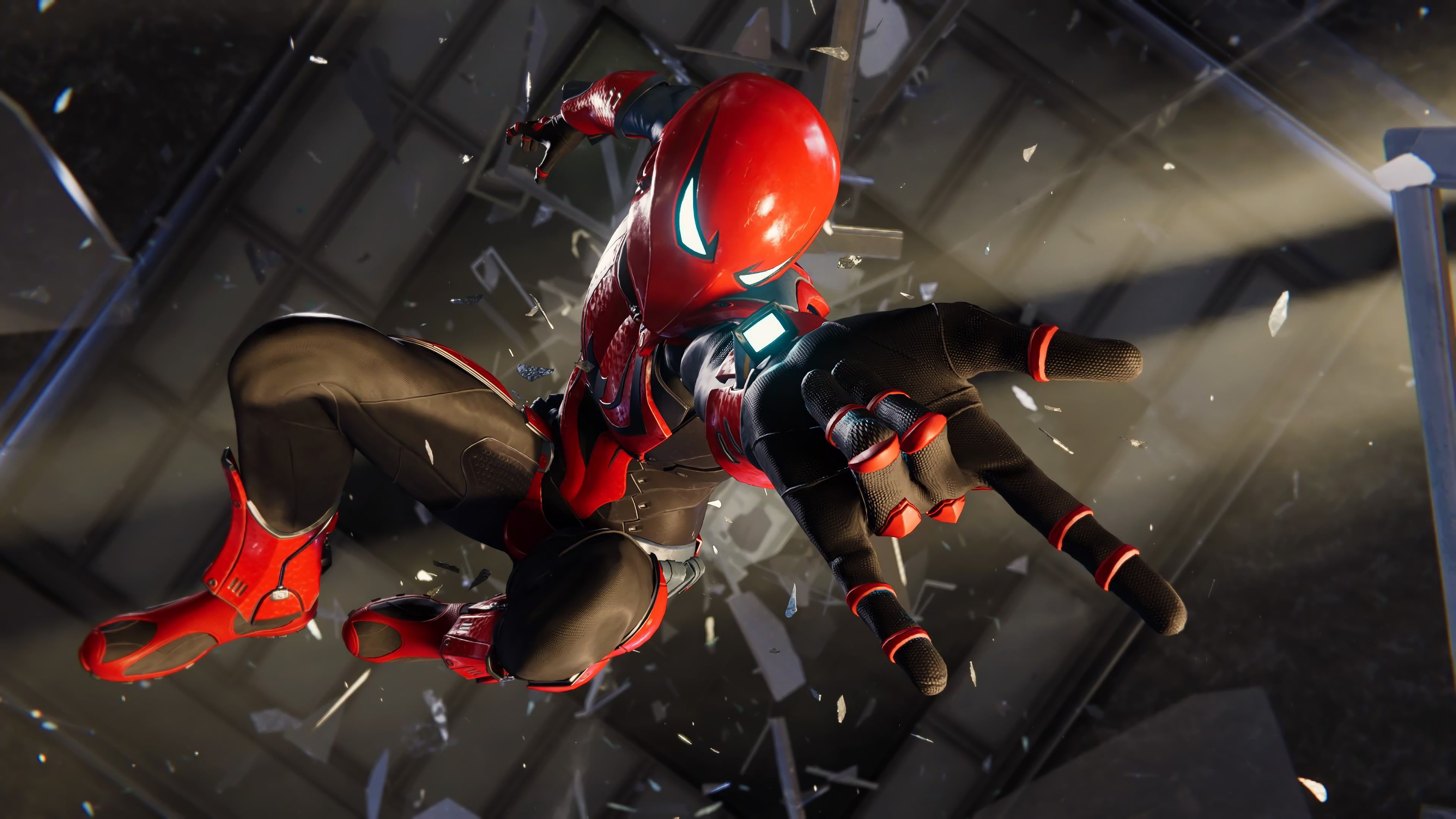 Cyborg Marvel's Spider-Man Miles Morales Wallpapers