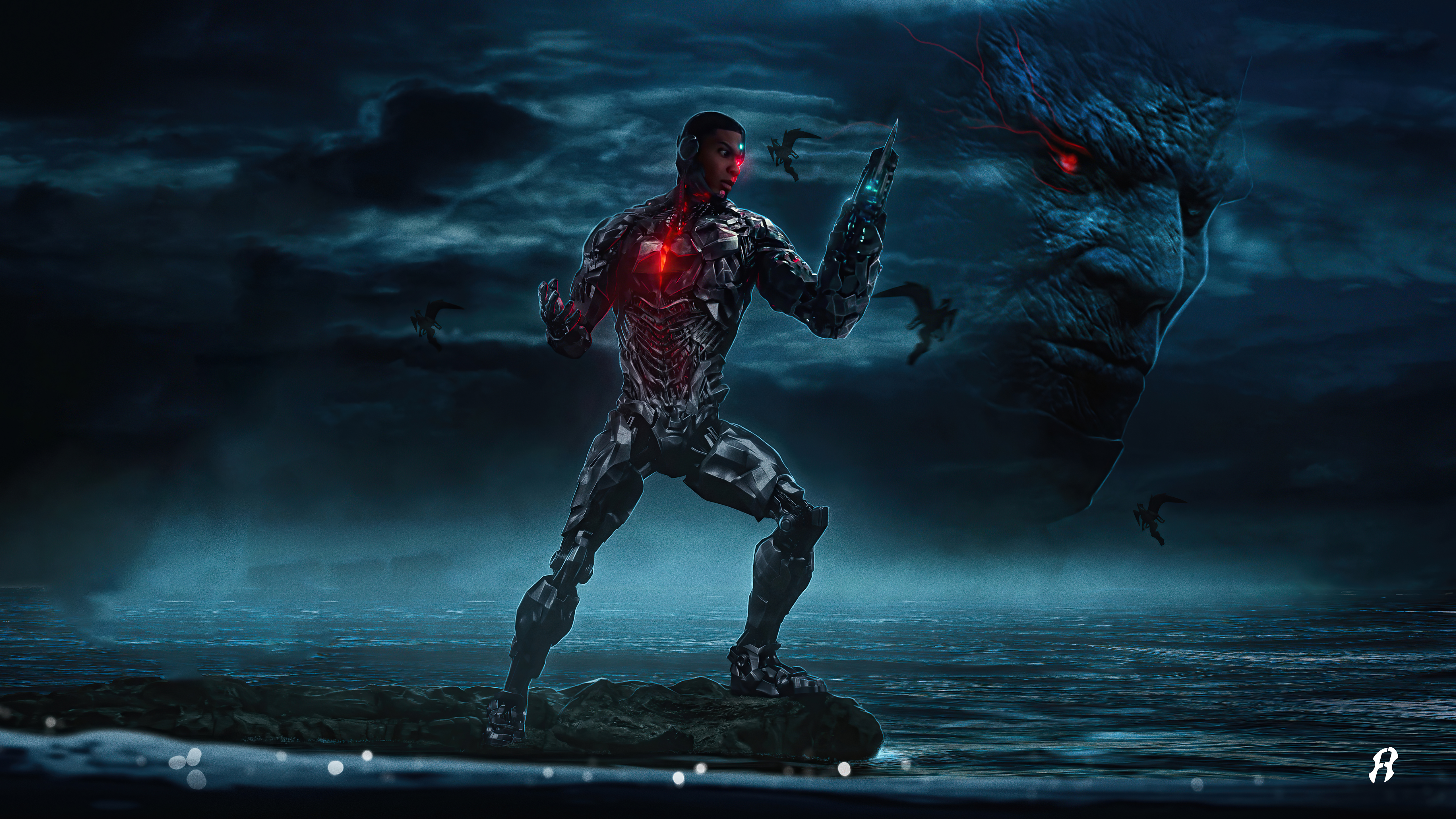 Cyborg Zack Snyder'S Justice League Wallpapers