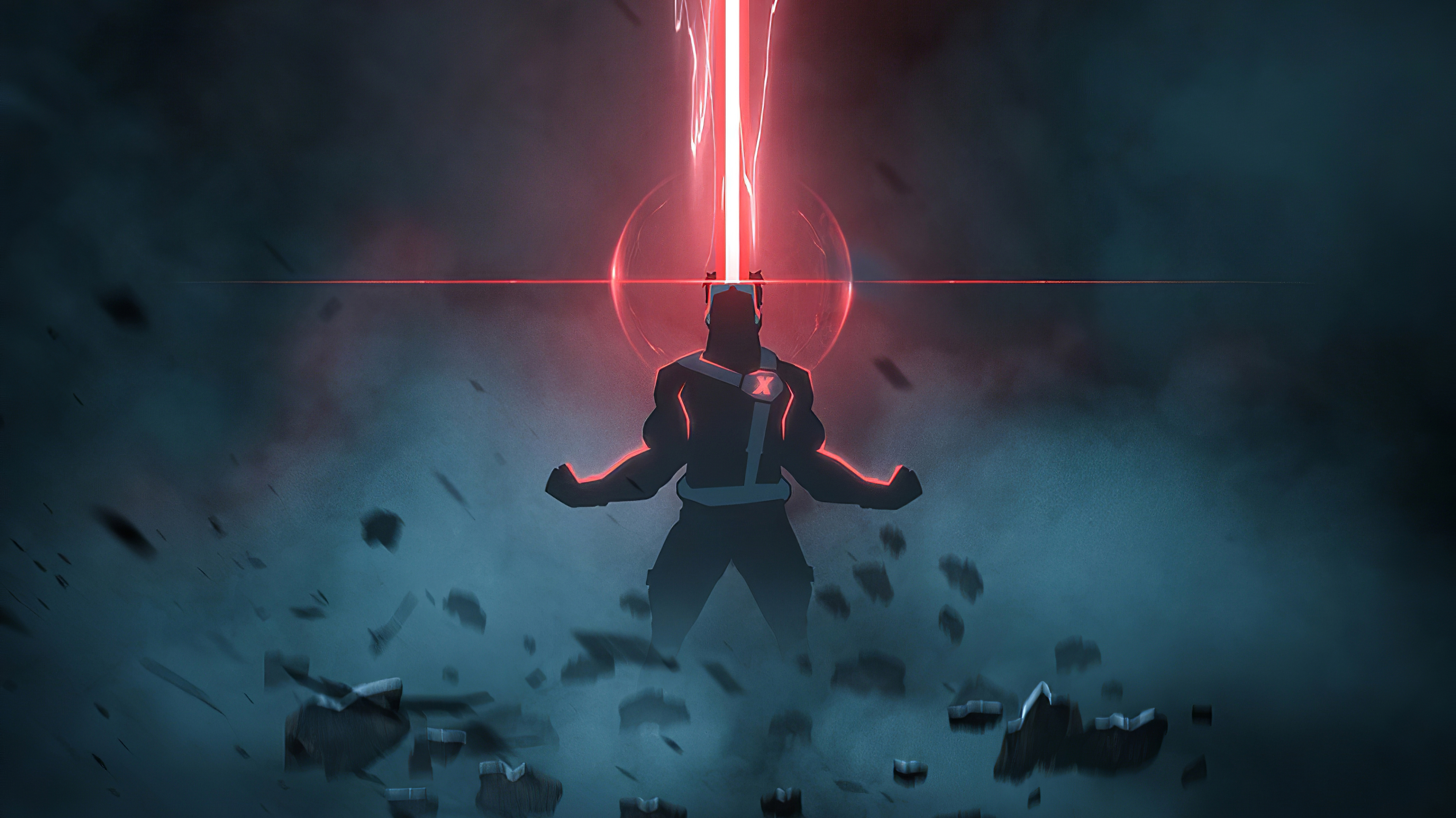 Cyclops X-Men x Valorant Digital Wallpapers