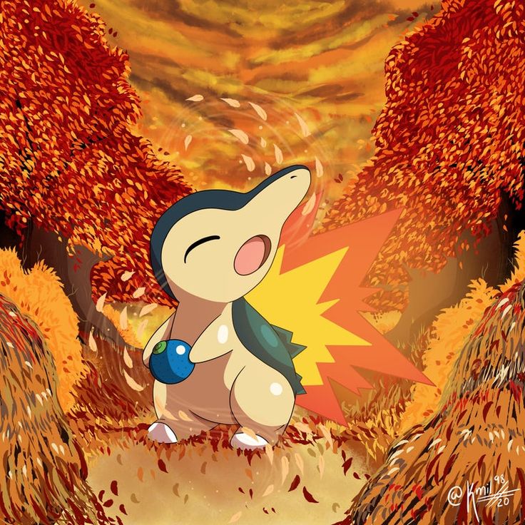 Cyndaquil Background