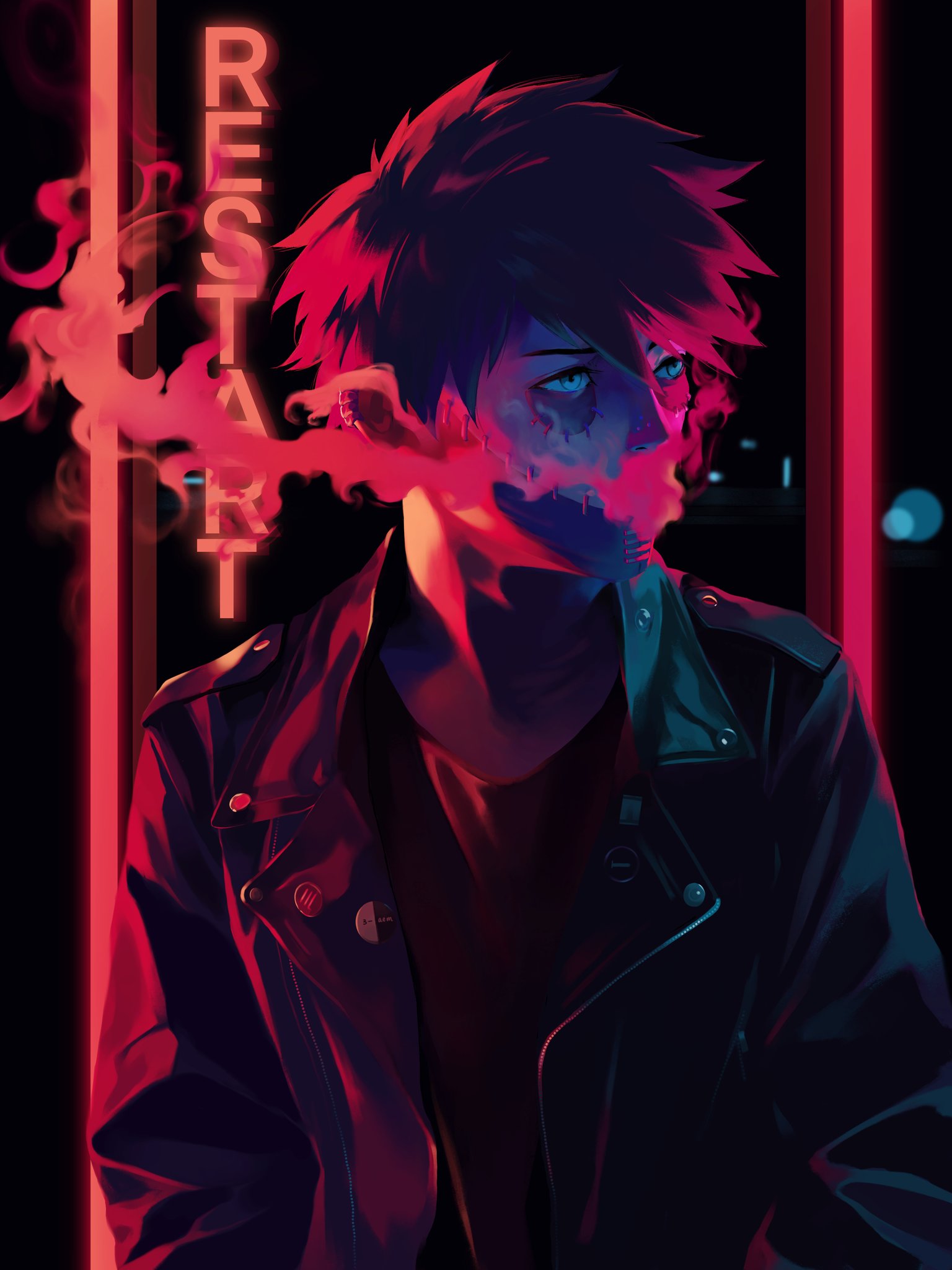 Dabi Art Boku No Hero Academia Wallpapers