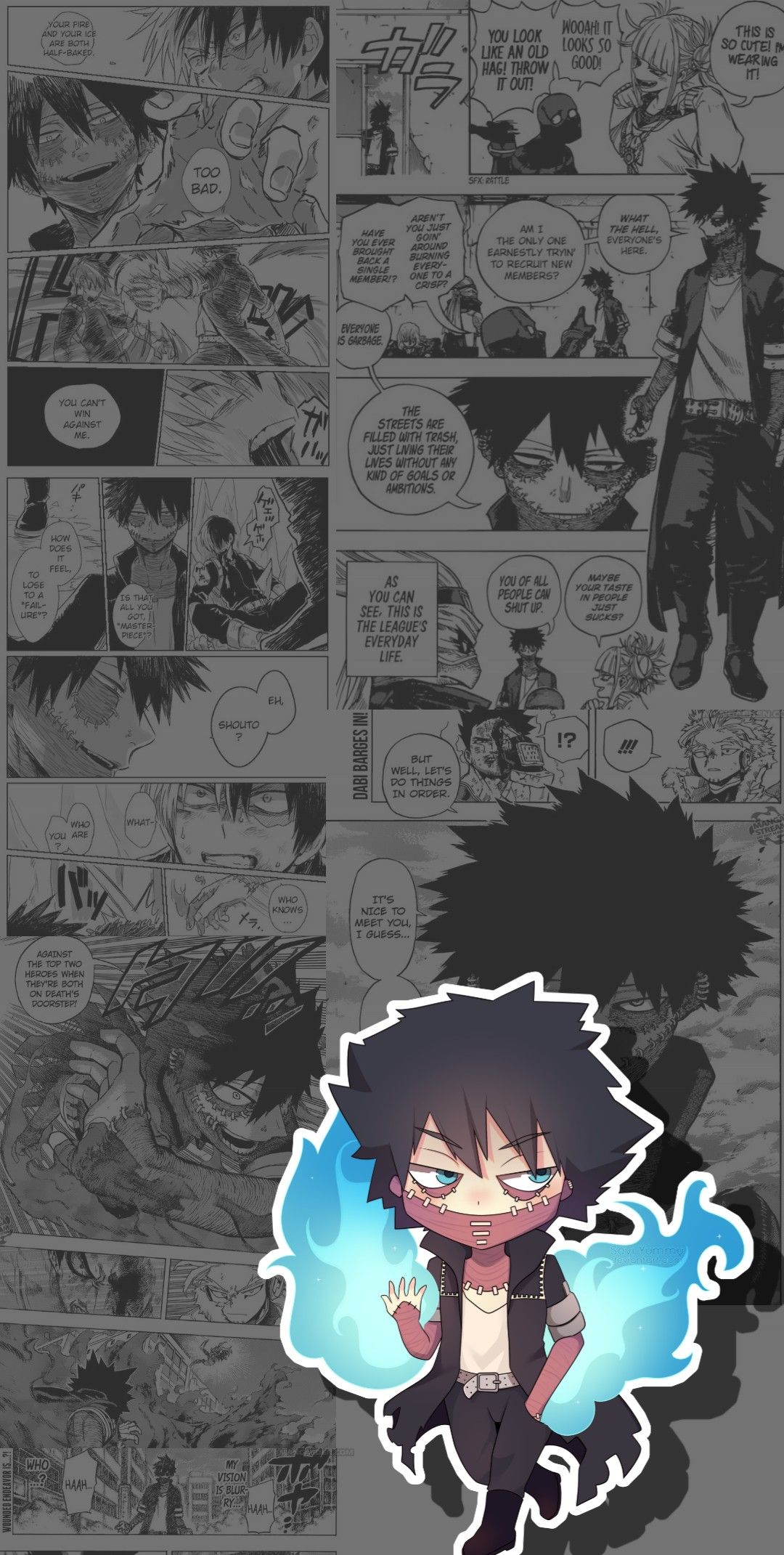 Dabi Fanart Cute Wallpapers