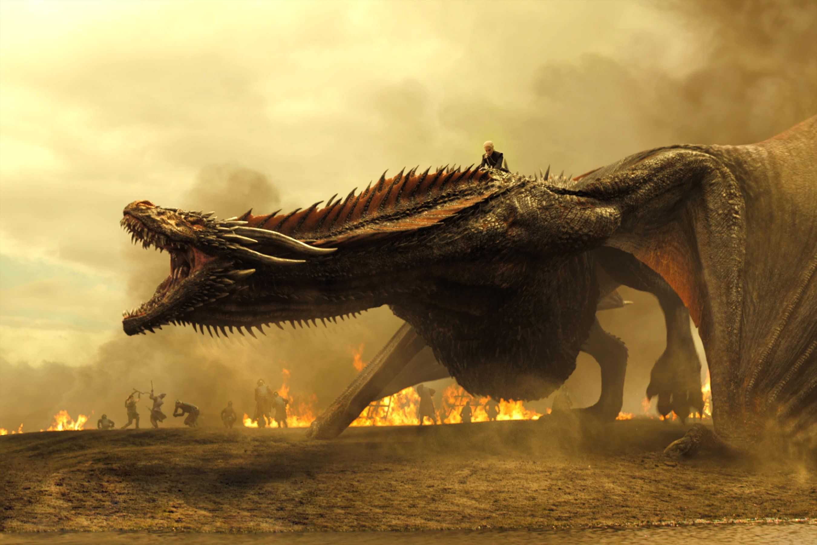 Daenerys And Dragon Got Wallpapers