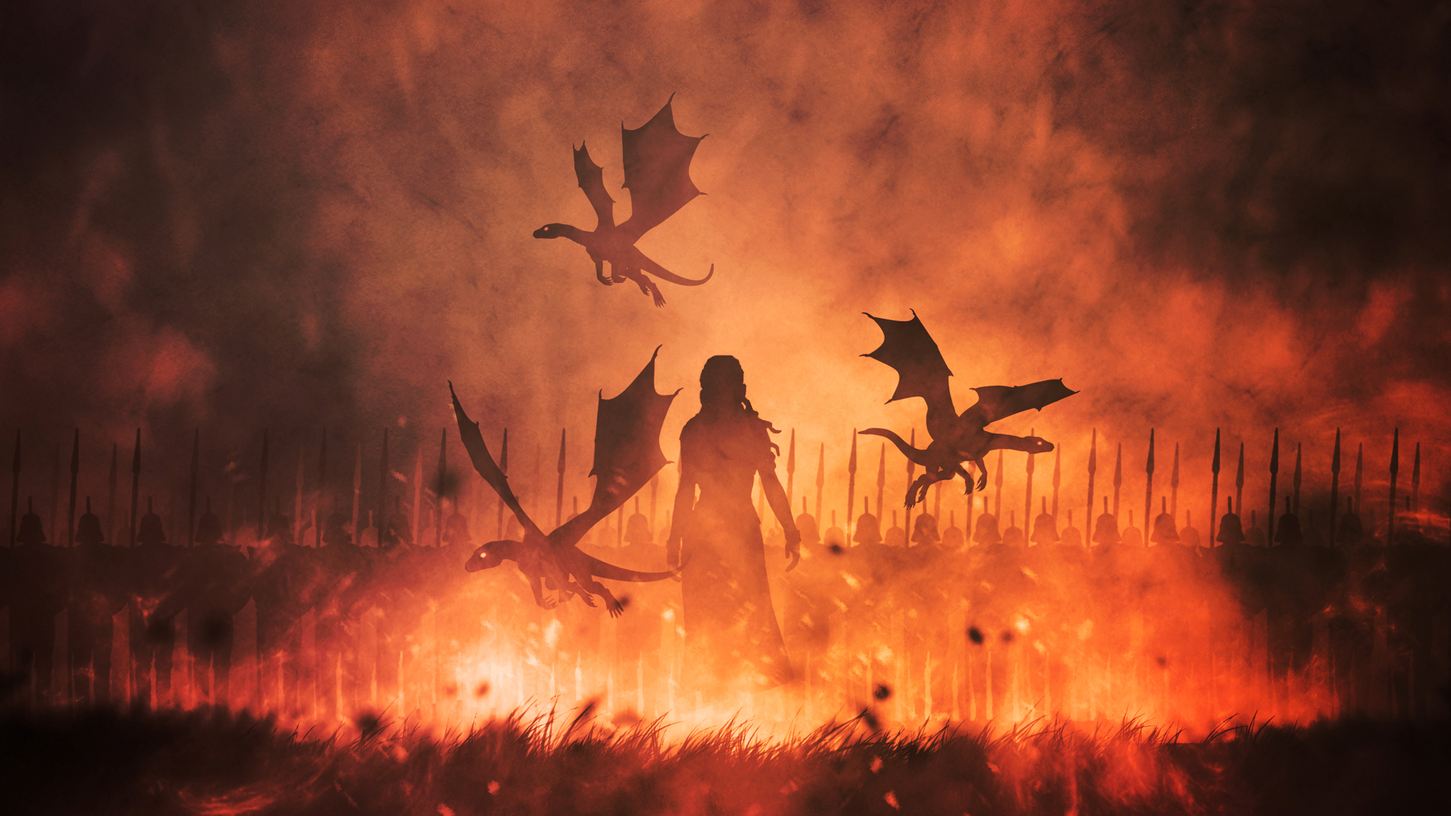 Daenerys And Dragon Got Wallpapers