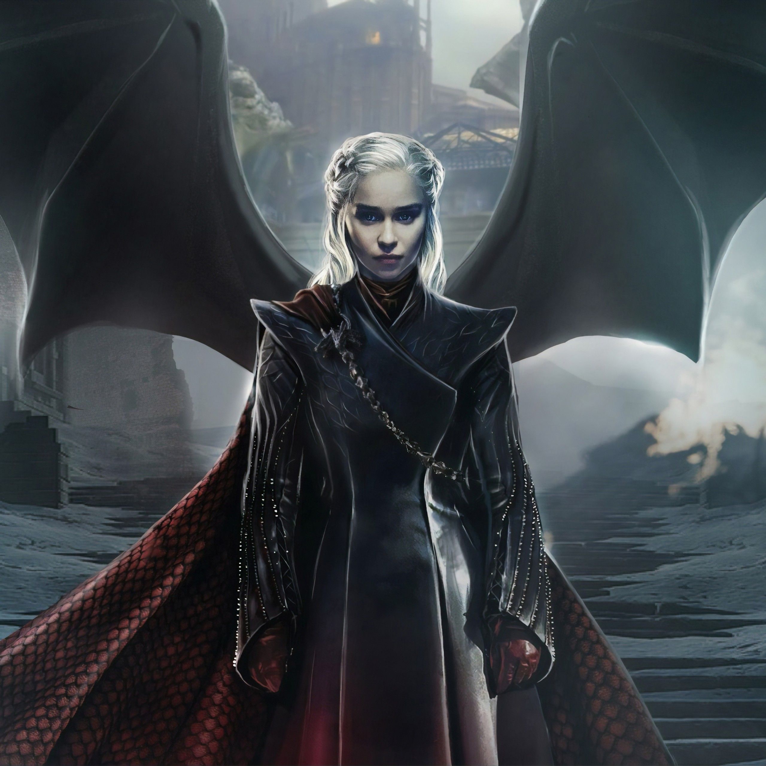 Daenerys And Drogon Art Wallpapers