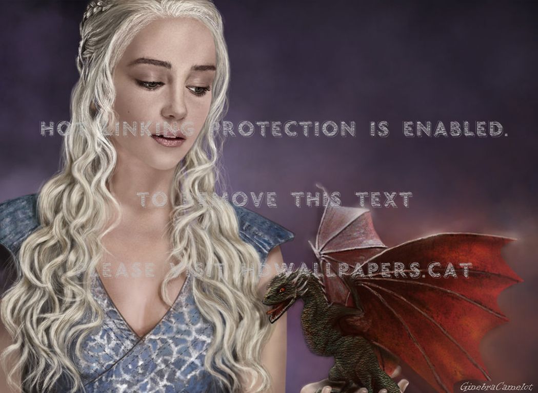 Daenerys And Drogon Art Wallpapers