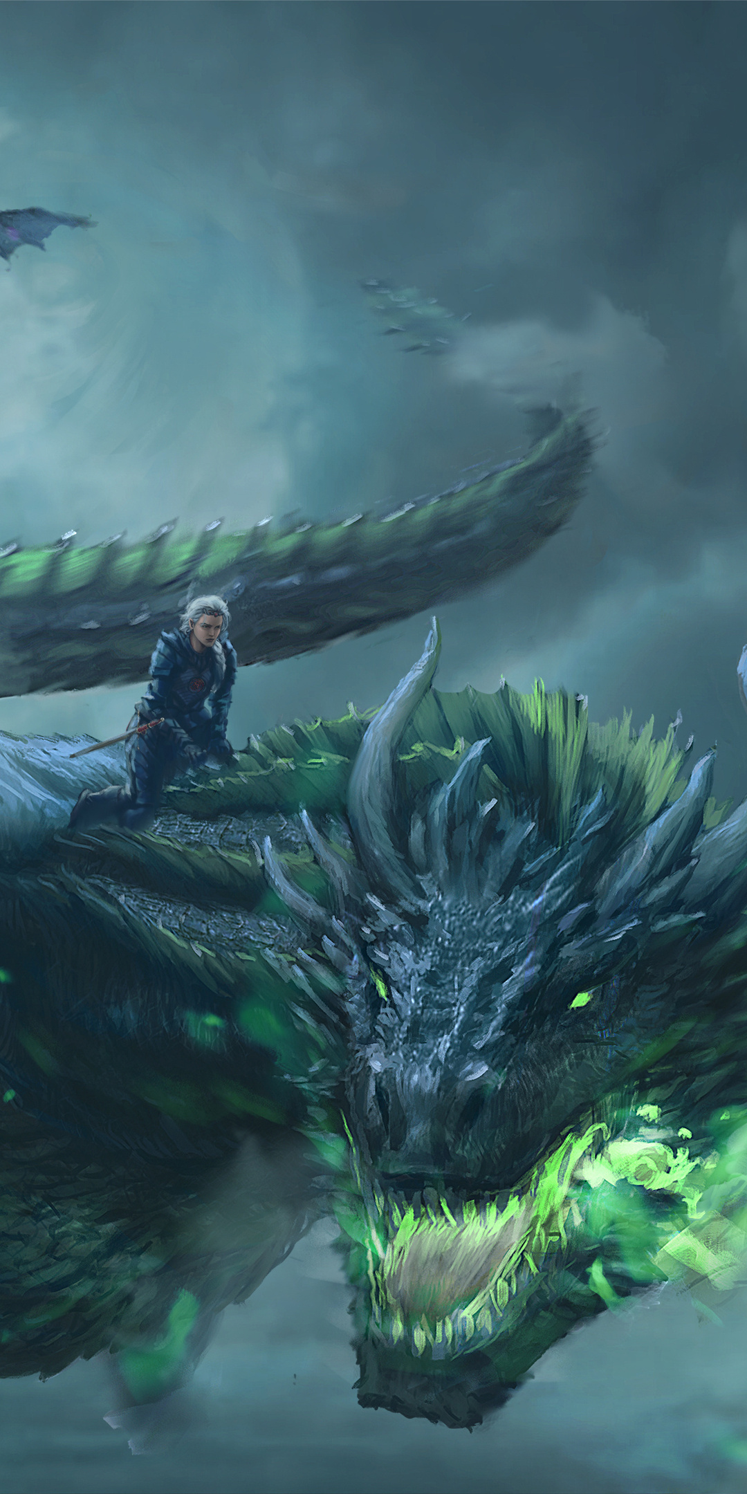 Daenerys And Drogon Art Wallpapers