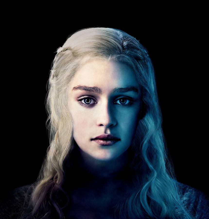 Daenerys Targareyn With His Dragon Art Wallpapers