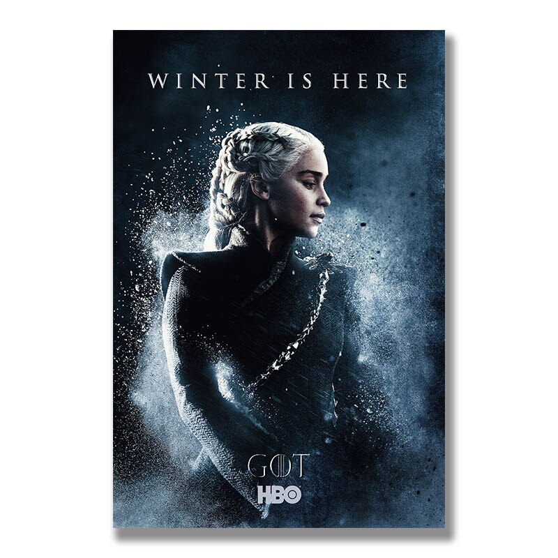 Daenerys Targaryen Game Of Thrones Season 8 Poster Wallpapers