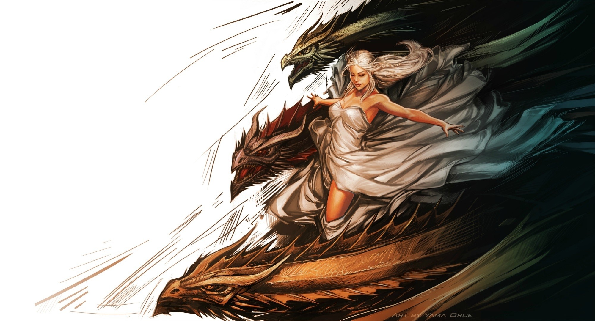 Daenerys Targaryen Khaleesi Artwork Wallpapers