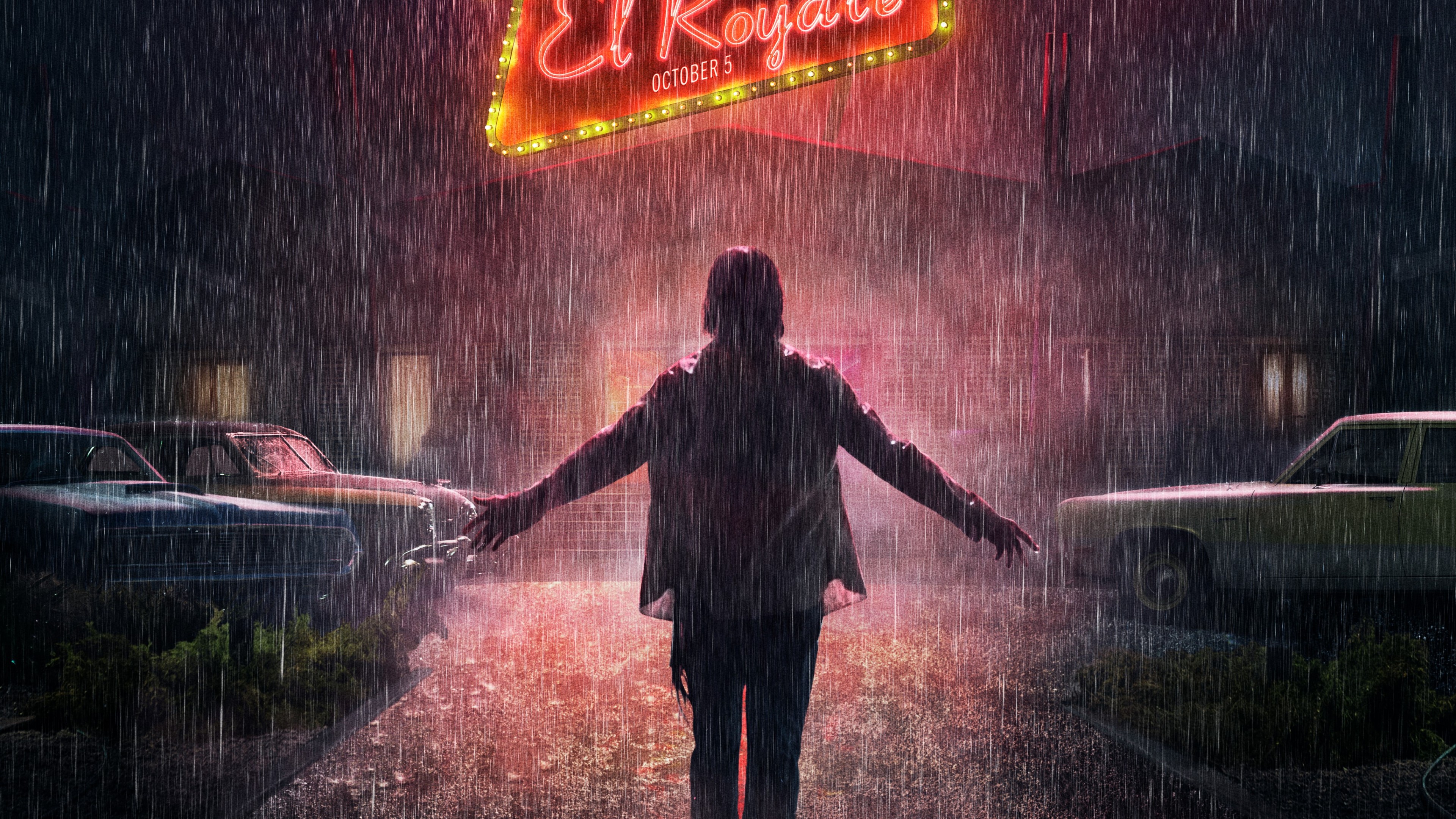 Dakota Johnson Bad Times At The El Royale 2018 Movie Poster Wallpapers