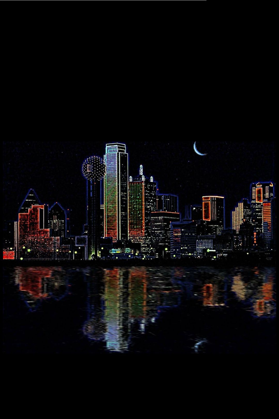 Dallas Texas Lights Skyscrapers Wallpapers