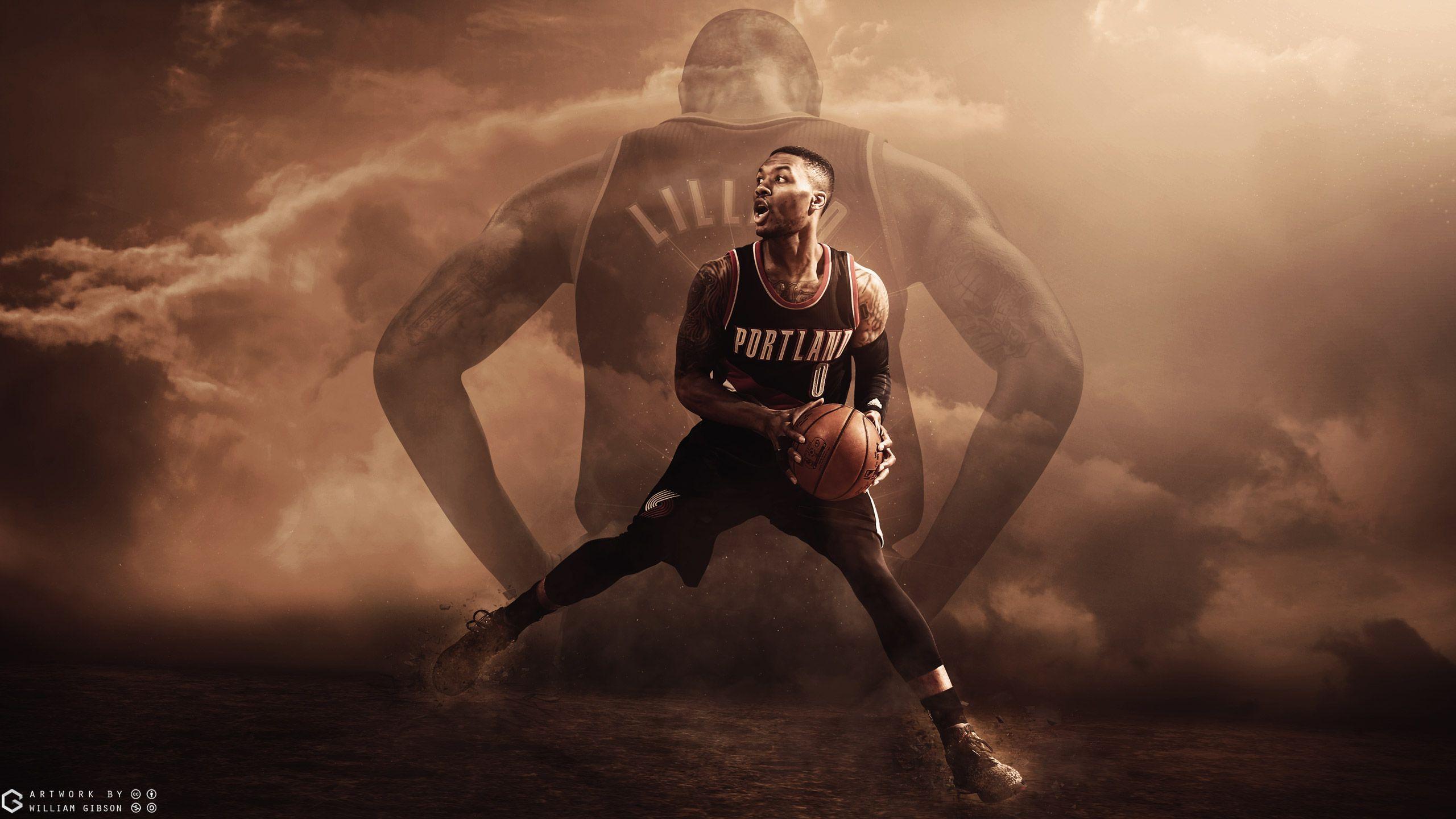 Damian Lillard Cartoon Wallpapers